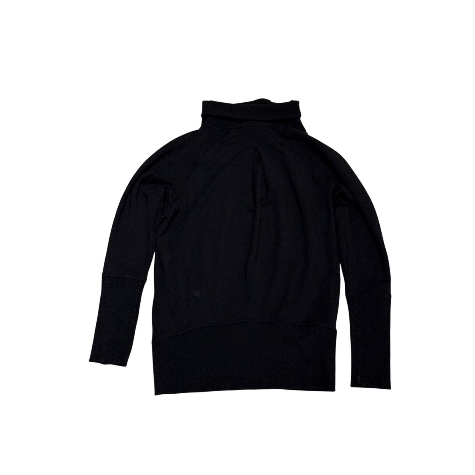 Lululemon Lululemon Womens Size 4 Black Cowl Neck Pullover Sweatshirt Size S / US 4 / IT 40 - 3 Thumbnail