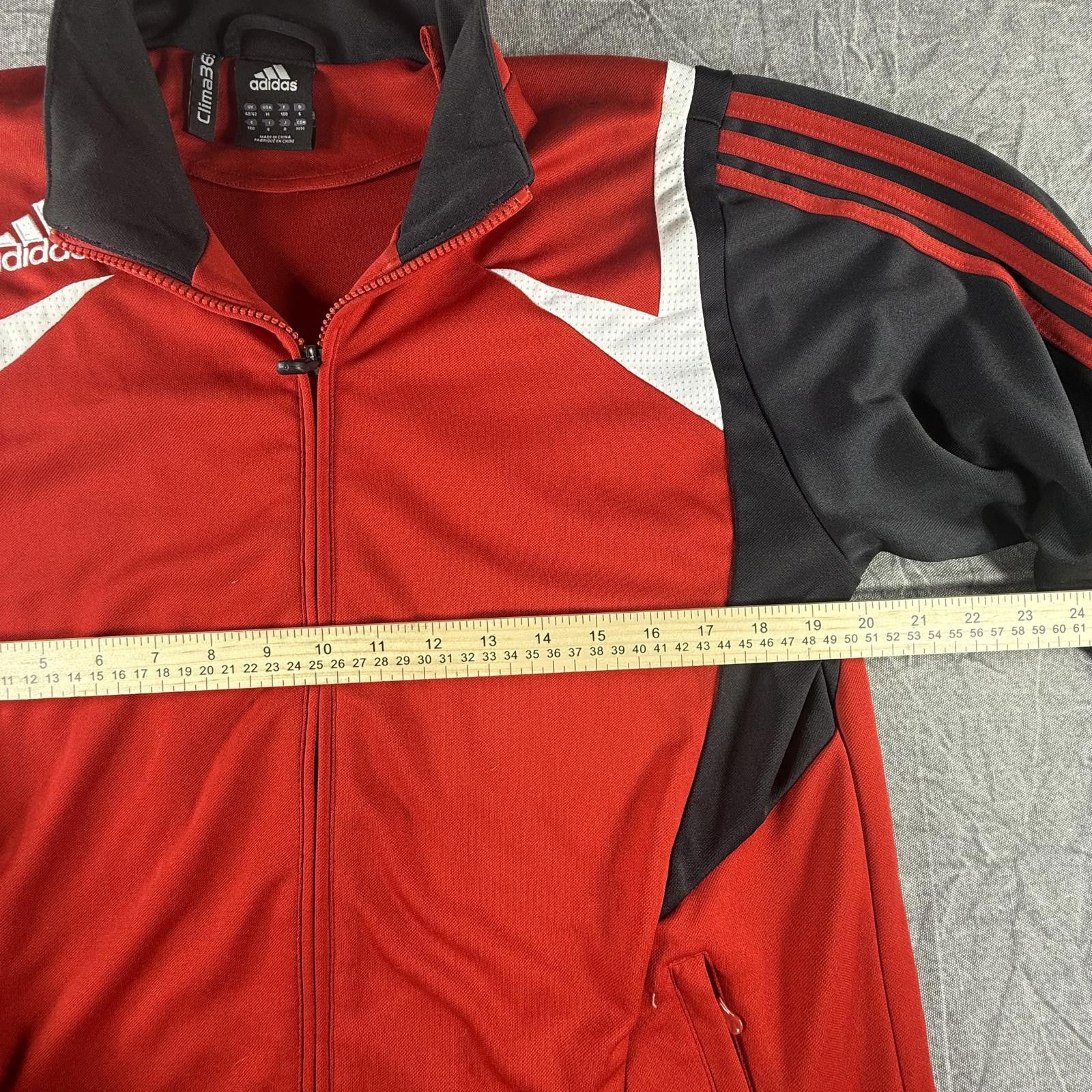 Adidas Adidas Jacket Men's M Red Vintage 90s Clima365 Size US M / EU 48-50 / 2 - 4 Thumbnail