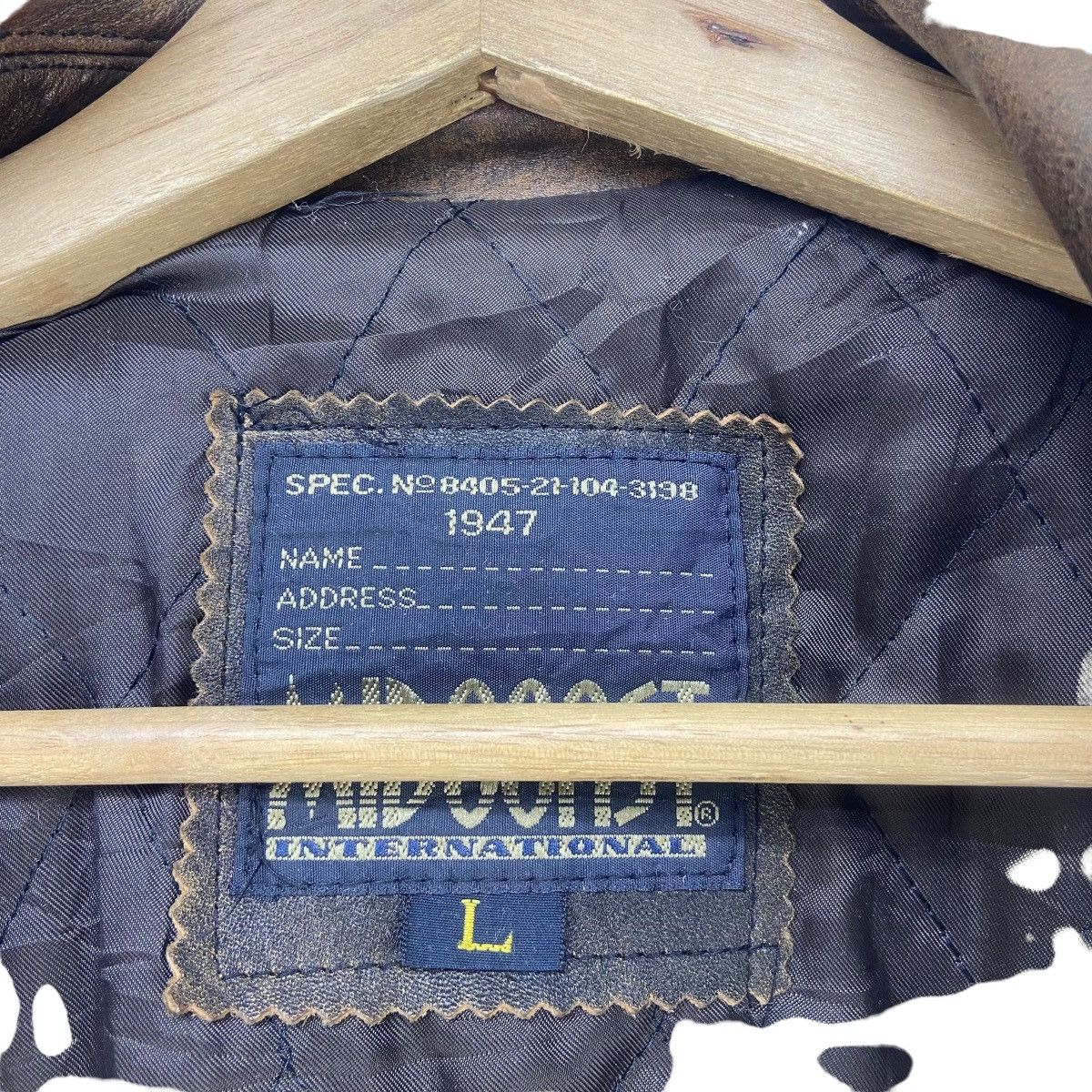 Genuine Leather Vtg 80s Midcoast International Original American Trade Mark Size US M / EU 48-50 / 2 - 21 Thumbnail