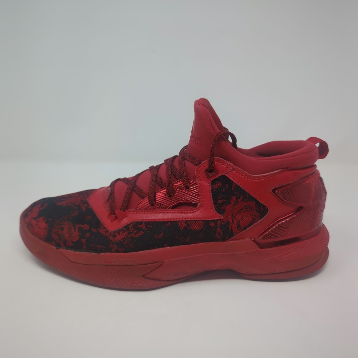 Adidas Adidas D Lillard 2 Mens Scarlet Black/Red Sneakers Size 13 Size US 13 / EU 46 - 2 Thumbnail