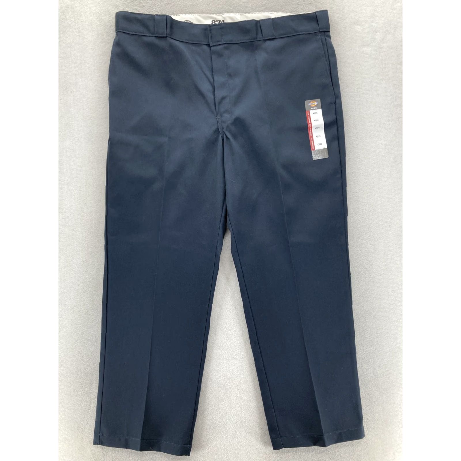 Dickies Dickies 874 Work Pants Mens 42x29 Navy Blue Original Fit Durable Workwear New Size US 42 / EU 58 - 2 Thumbnail