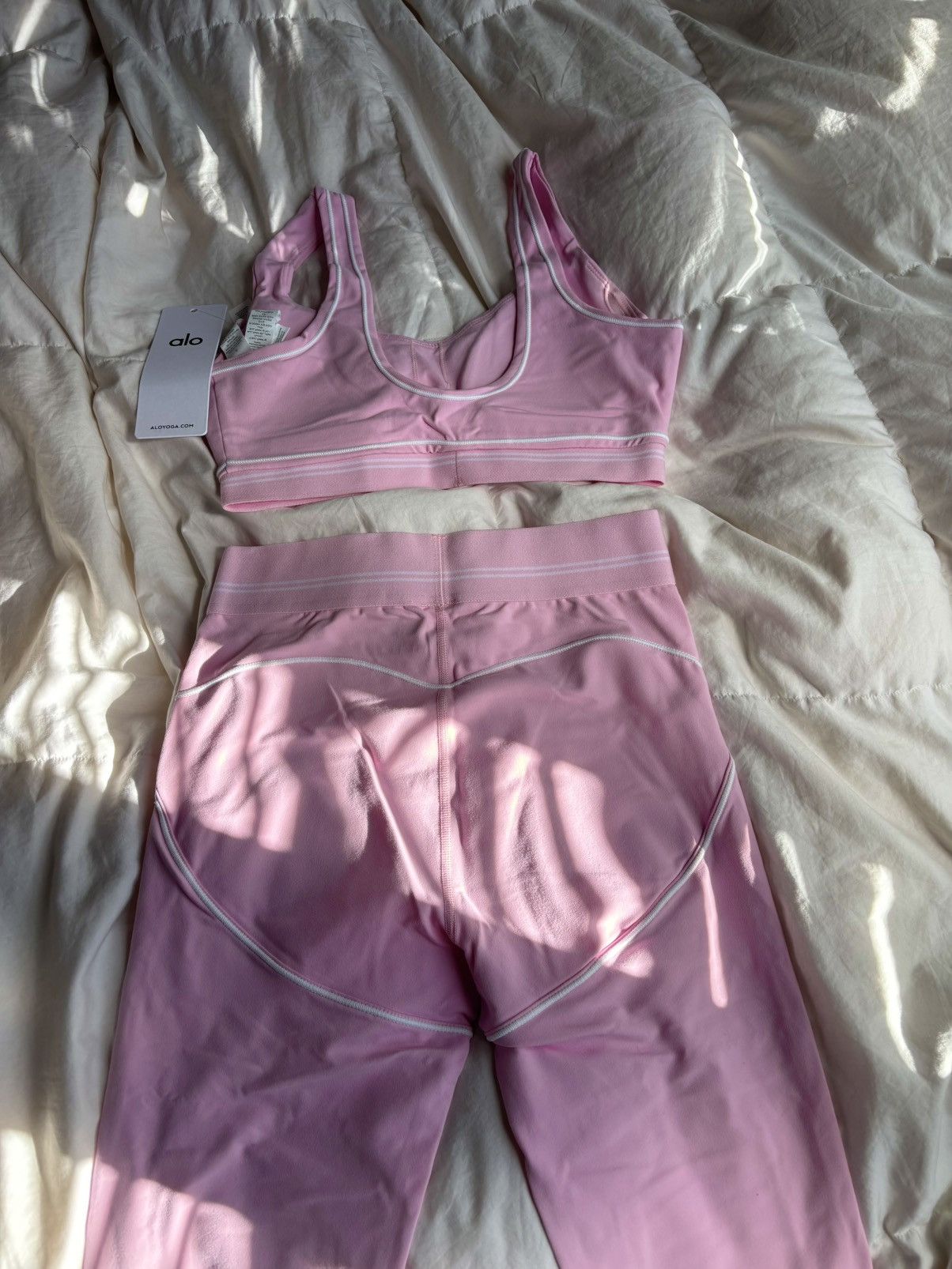 Alo Yoga Alo Heart Throb Ping Set Size 27" / US 4 / IT 40 - 5 Thumbnail