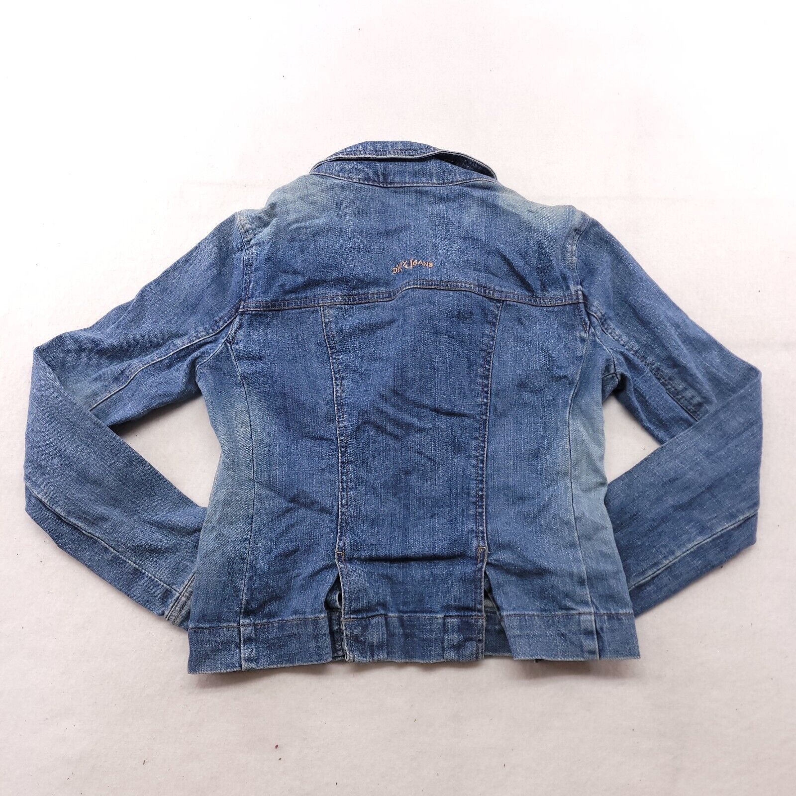 DKNY DKNY Jeans Denim Long Sleeve Jacket Womens Size Small S Blue Size S / US 4 / IT 40 - 11 Thumbnail