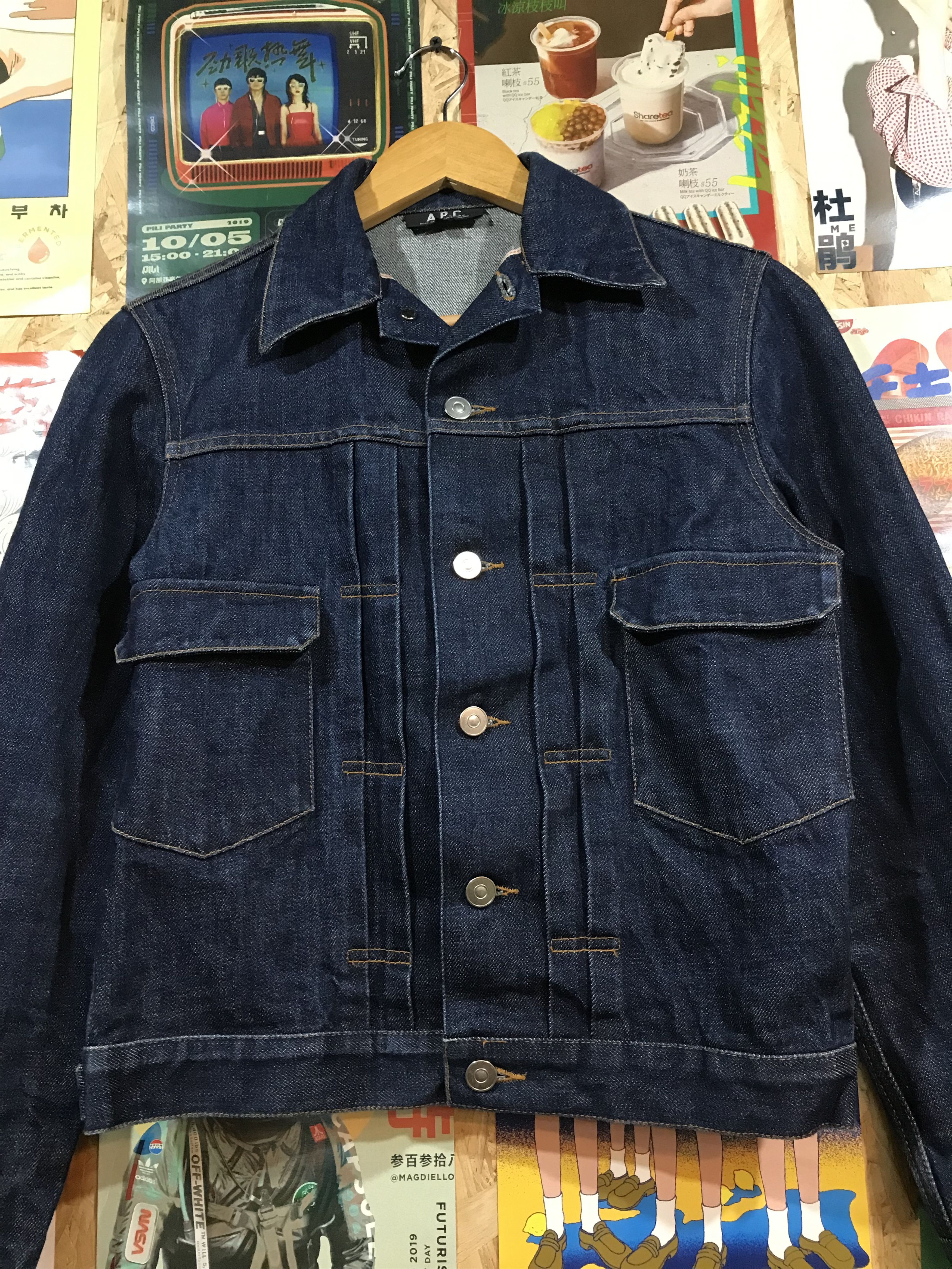 A.P.C. A.P.C Trucker Jacket Type 2 Size US XS / EU 42 / 0 - 1 Thumbnail