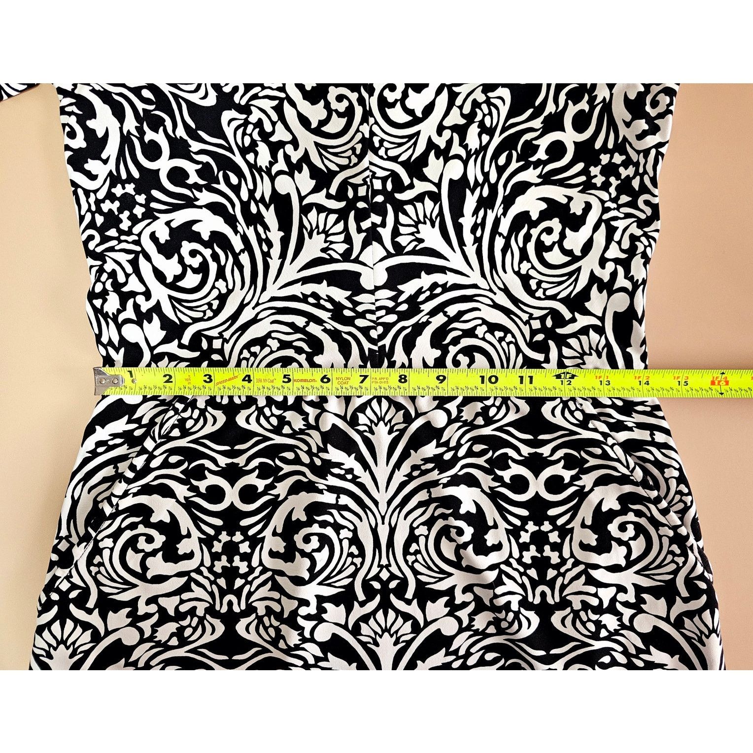 J.McLaughlin J. McLaughlin Catalina Cloth B/W Sheath Stretch Dress XS Size XS / US 0-2 / IT 36-38 - 6 Thumbnail
