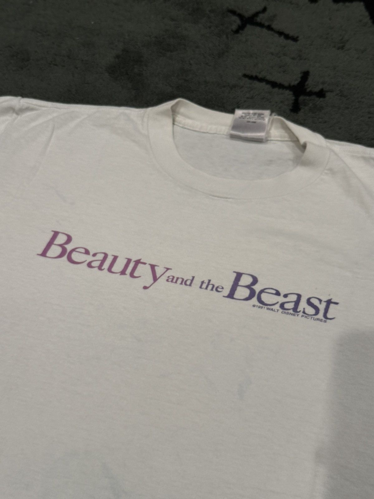 Beauty Beast × Disney × Vintage INSANELY RARE ONEITA Power T Beauty & The Beast Shirt Size US XL / EU 56 / 4 - 2 Thumbnail