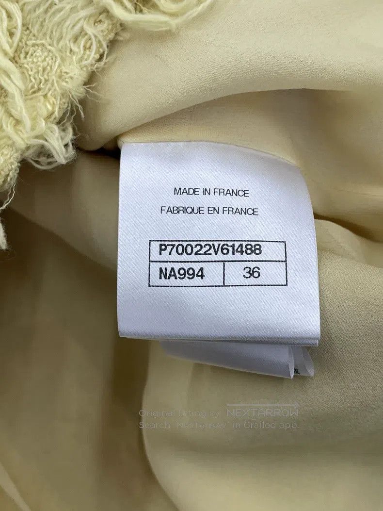 Chanel Chanel Chick yellow tassel tie jacket Size XS / US 0-2 / IT 36-38 - 6 Thumbnail