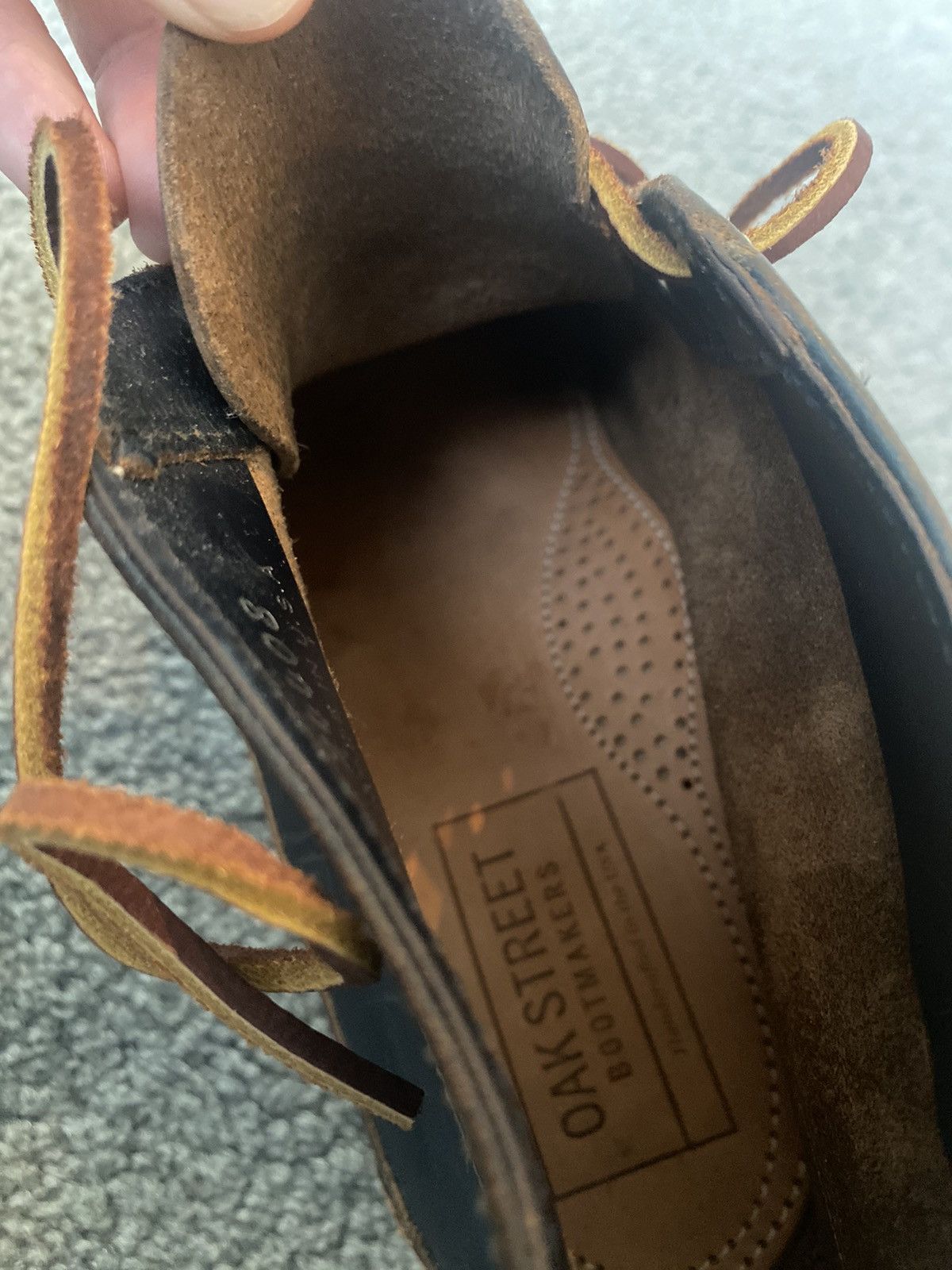 Handmade × Oak Street Bootmakers Beautiful Oak Street Bootmakers Navy Boots Size US 9 / EU 42 - 8 Thumbnail