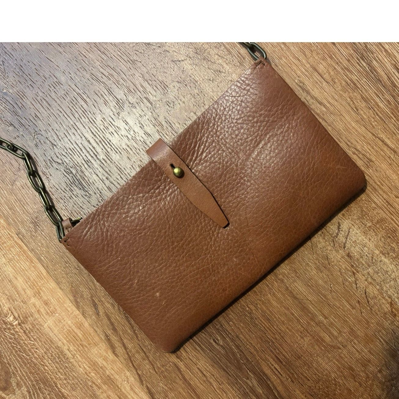Madewell NWOT Madewell The Transport Accordion Leather Crossbody Size ONE SIZE - 9 Thumbnail