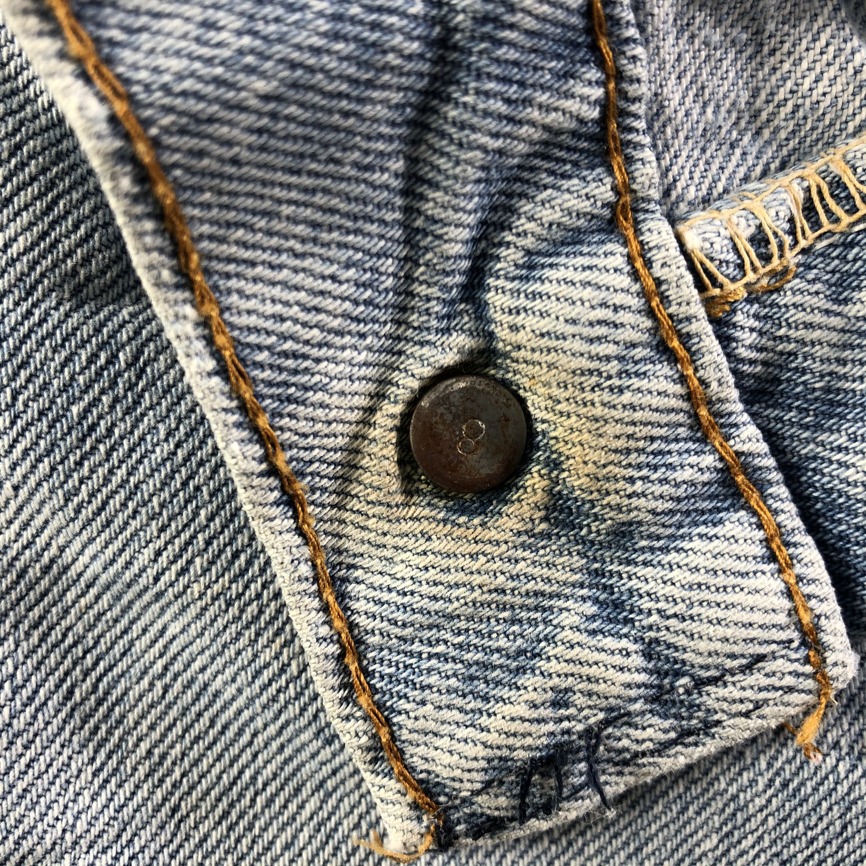 Levi's 80s Vintage Light Wash Levis Jeans-J3876 Size US 31 - 9 Thumbnail