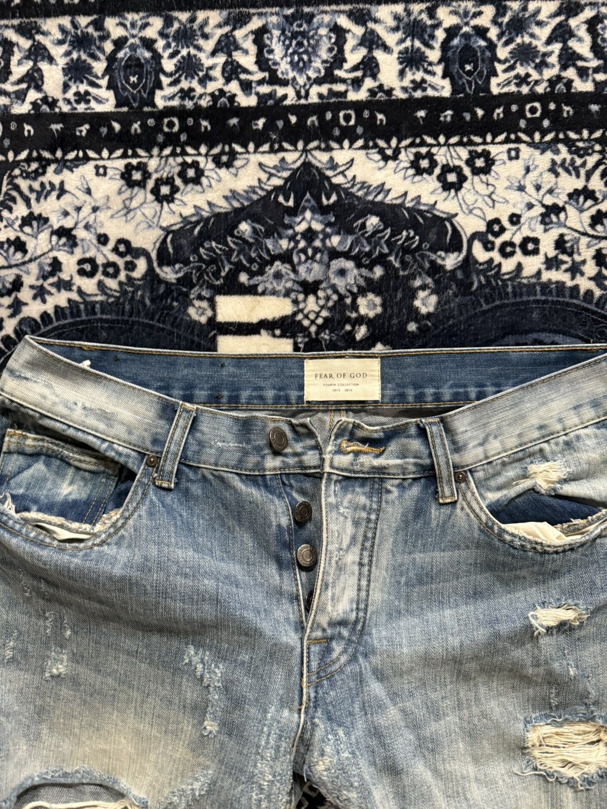 FOG FOG Jeans Size US 32 / EU 48 - 2 Thumbnail