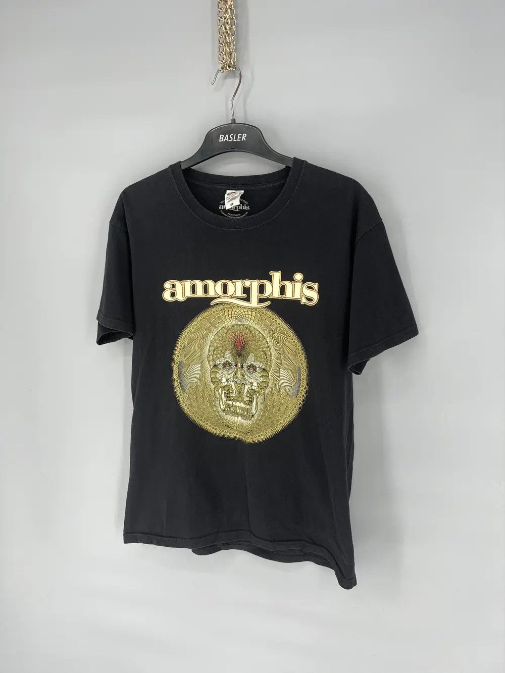 Vintage Vintage Amorphis Heavy Metal Finland Rock Band T Shirt Faded Size US M / EU 48-50 / 2 - 3 Thumbnail