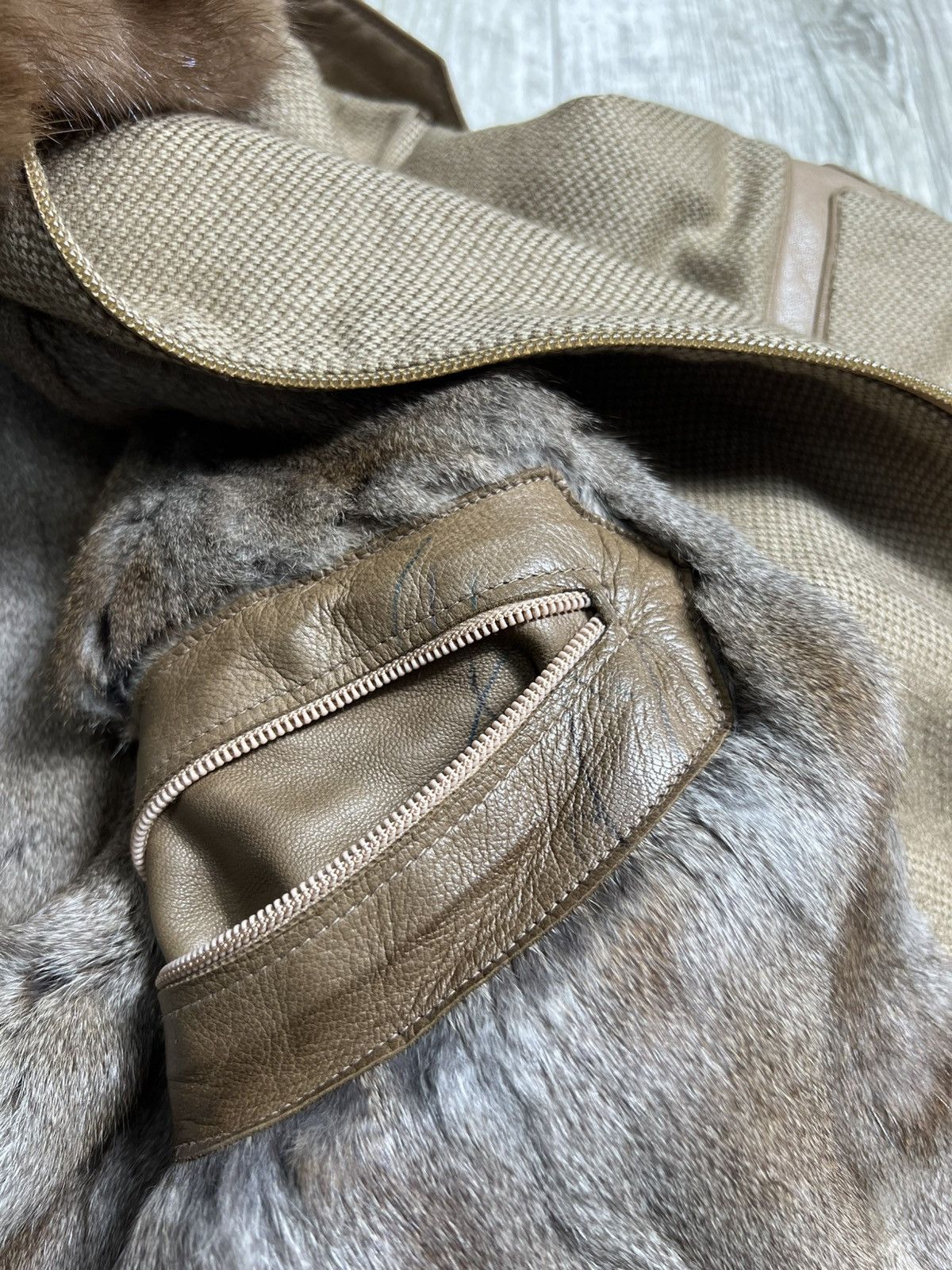 Zilli Rare Zilli Cashmere Wool Squirrel Fur Model Le Clezio Size US L / EU 52-54 / 3 - 14 Thumbnail
