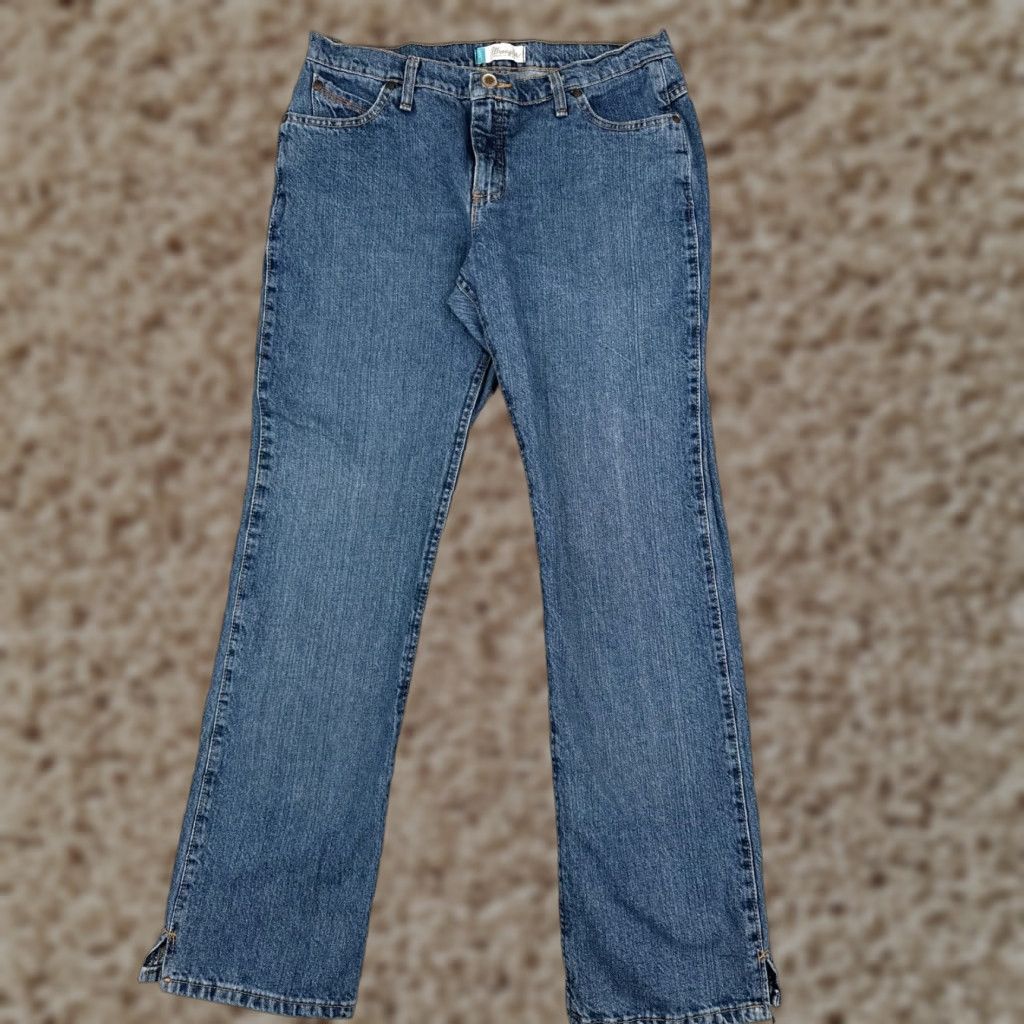 Wrangler VINTAGE Wrangler Jeans Juniors 11 Blue Denim Cowgirl Cut Cash Bootcut Mid Rise 32x32 Size 32" / US 10 / IT 46 - 1 Thumbnail