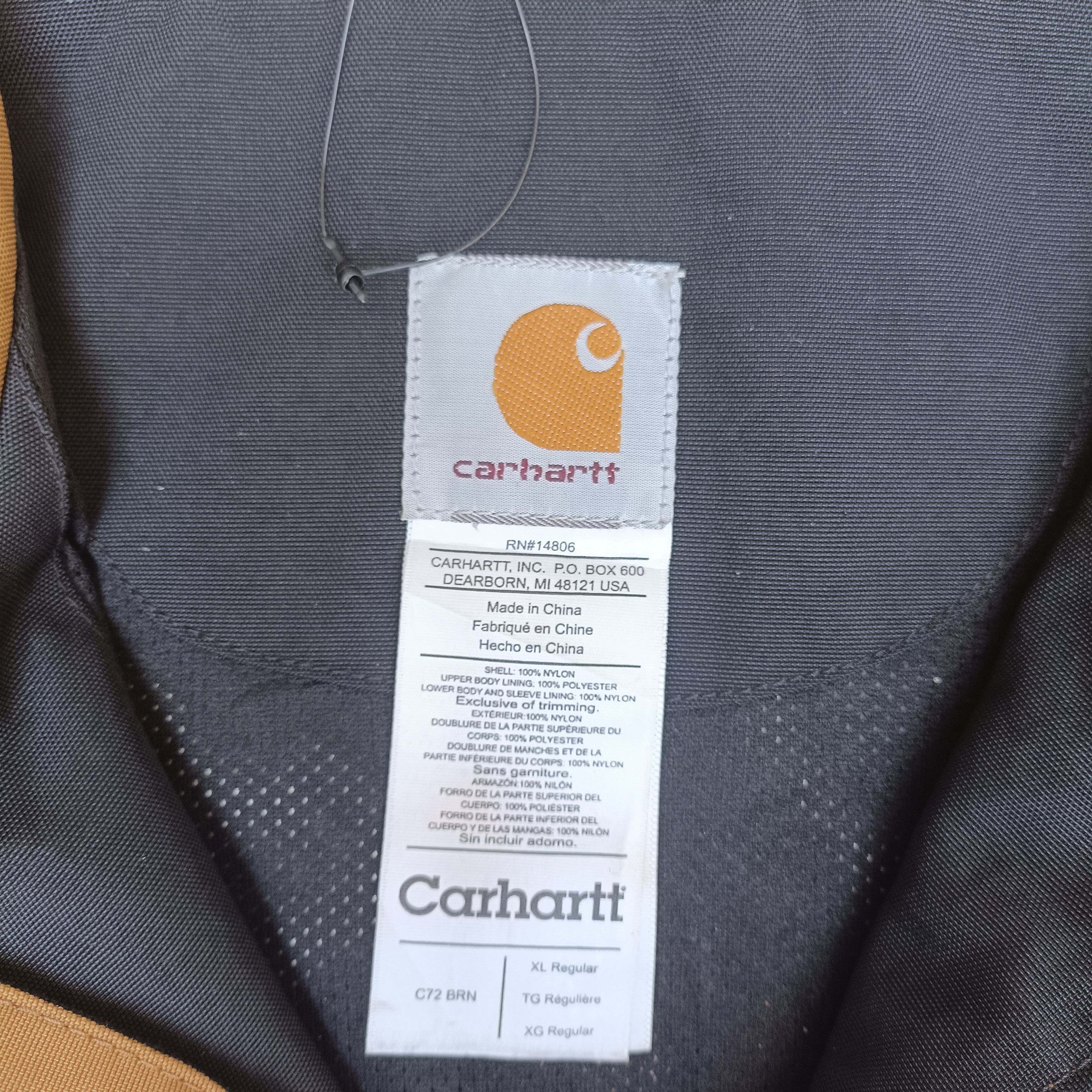 Carhartt Carhartt Parka Waterproof jacket Size US L / EU 52-54 / 3 - 7 Thumbnail