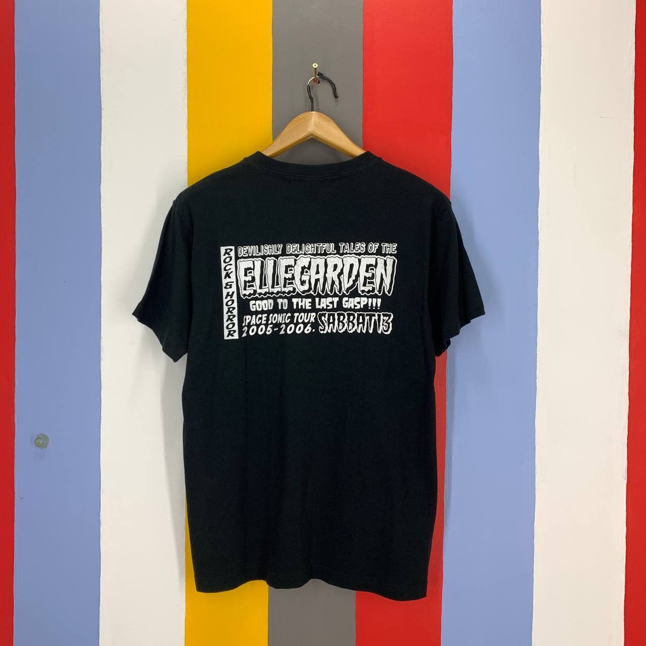 Band Tees Y2K ELLEGARDEN Space Sonic Tour 2005-2006 T Shirt #2219/22 Size US M / EU 48-50 / 2 - 8 Thumbnail