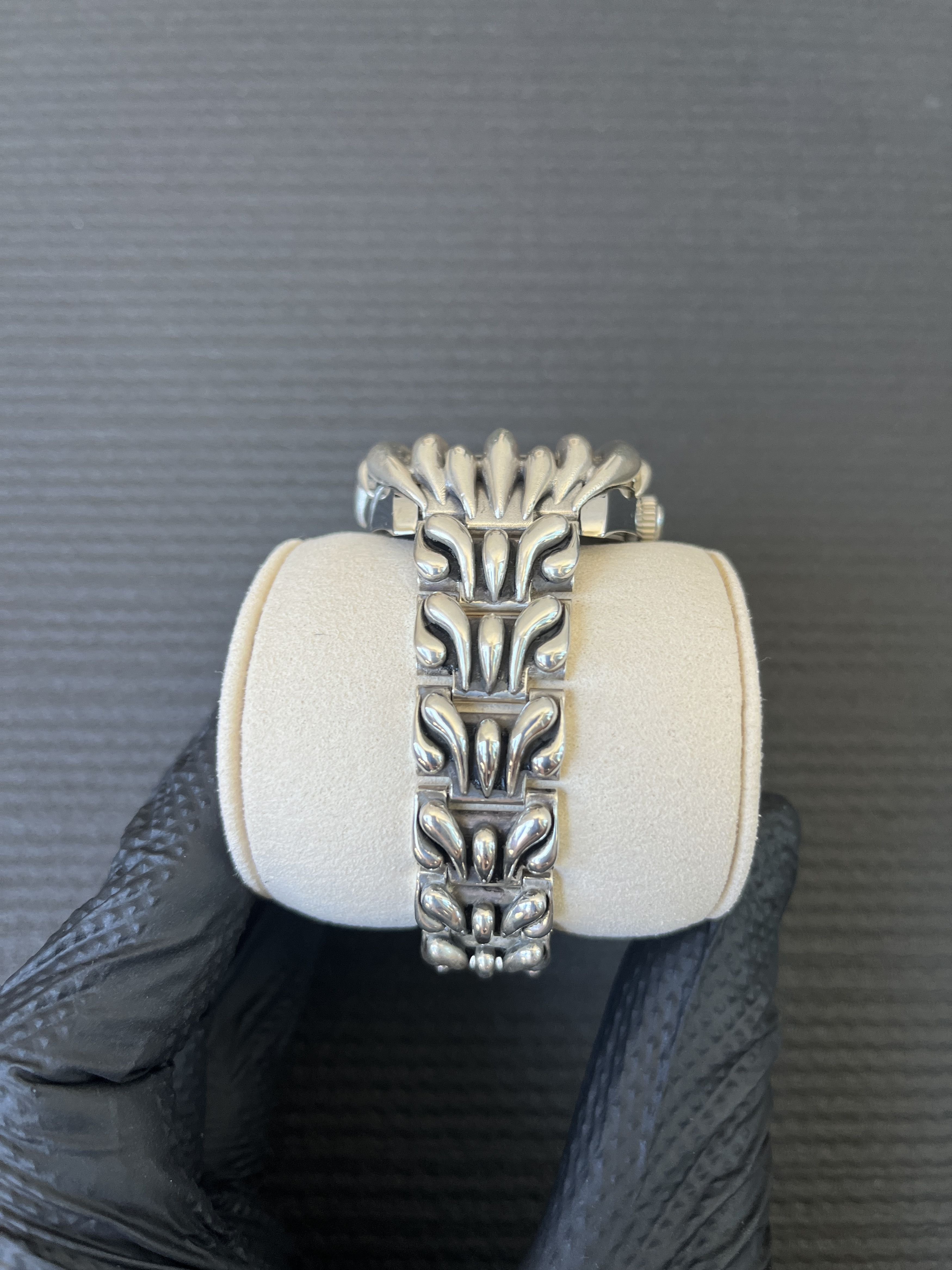 Alabaster Industries Alabaster Industries Tears Insignia Black Stainless Steel Size 40 - 6 Thumbnail
