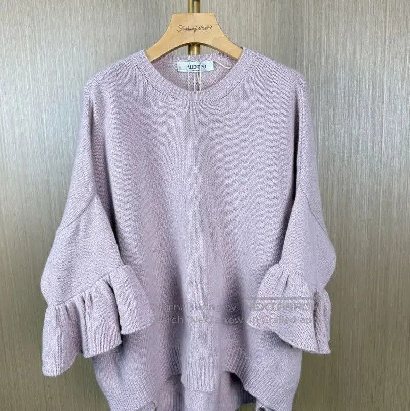 Valentino Valentino Lightweight Purple Wool Sweater . Size XXS / US 00 / IT 34 - 1 Thumbnail