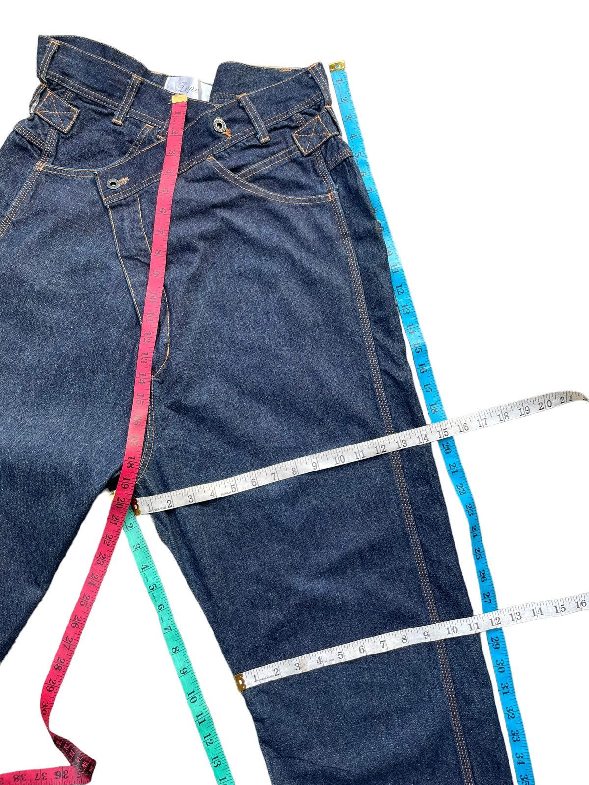 Japanese Brand Dope Custom Denim Size US 31 - 19 Thumbnail