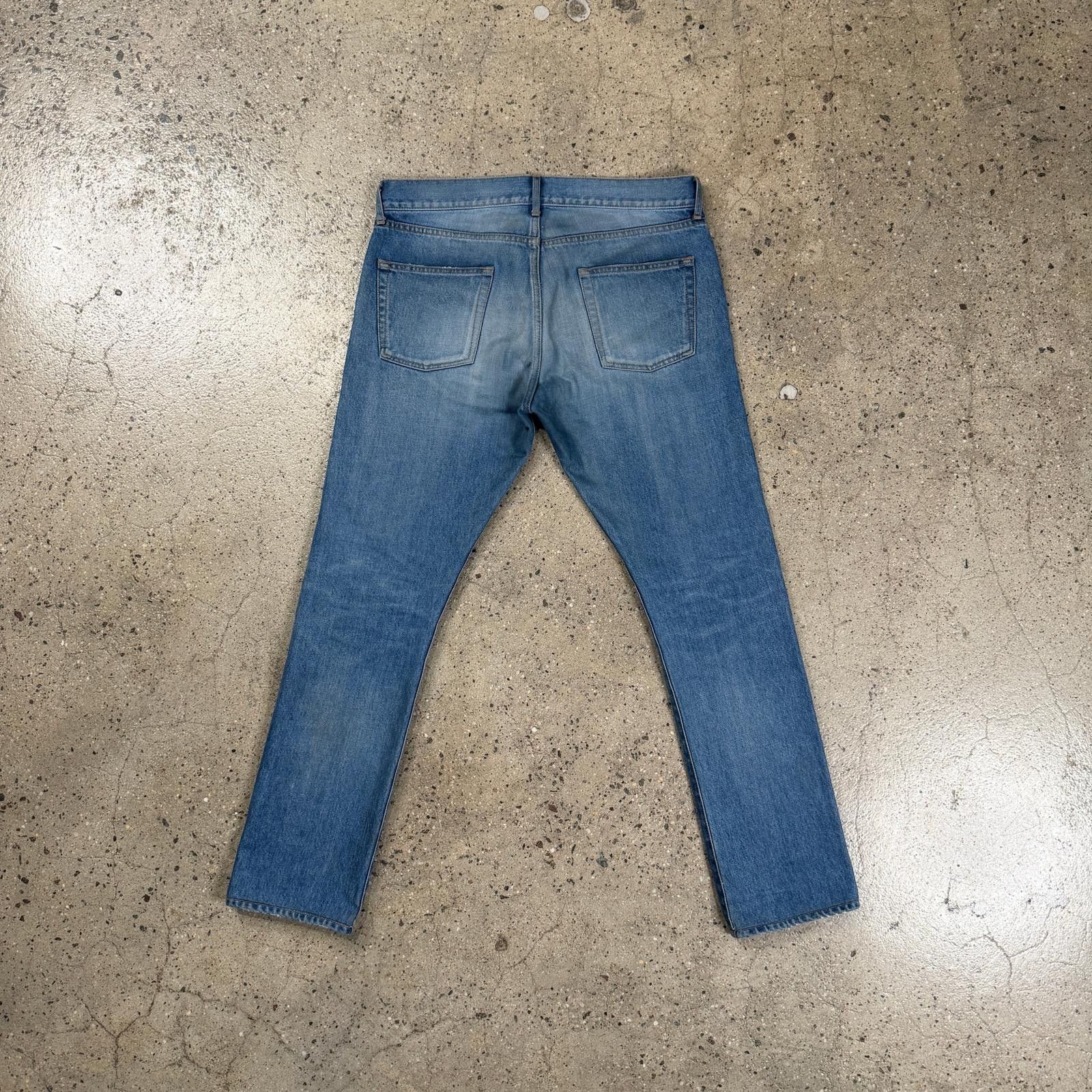 Saint Laurent Paris Saint Laurent D02 Embroidered Jeans Size US 31 - 2 Thumbnail