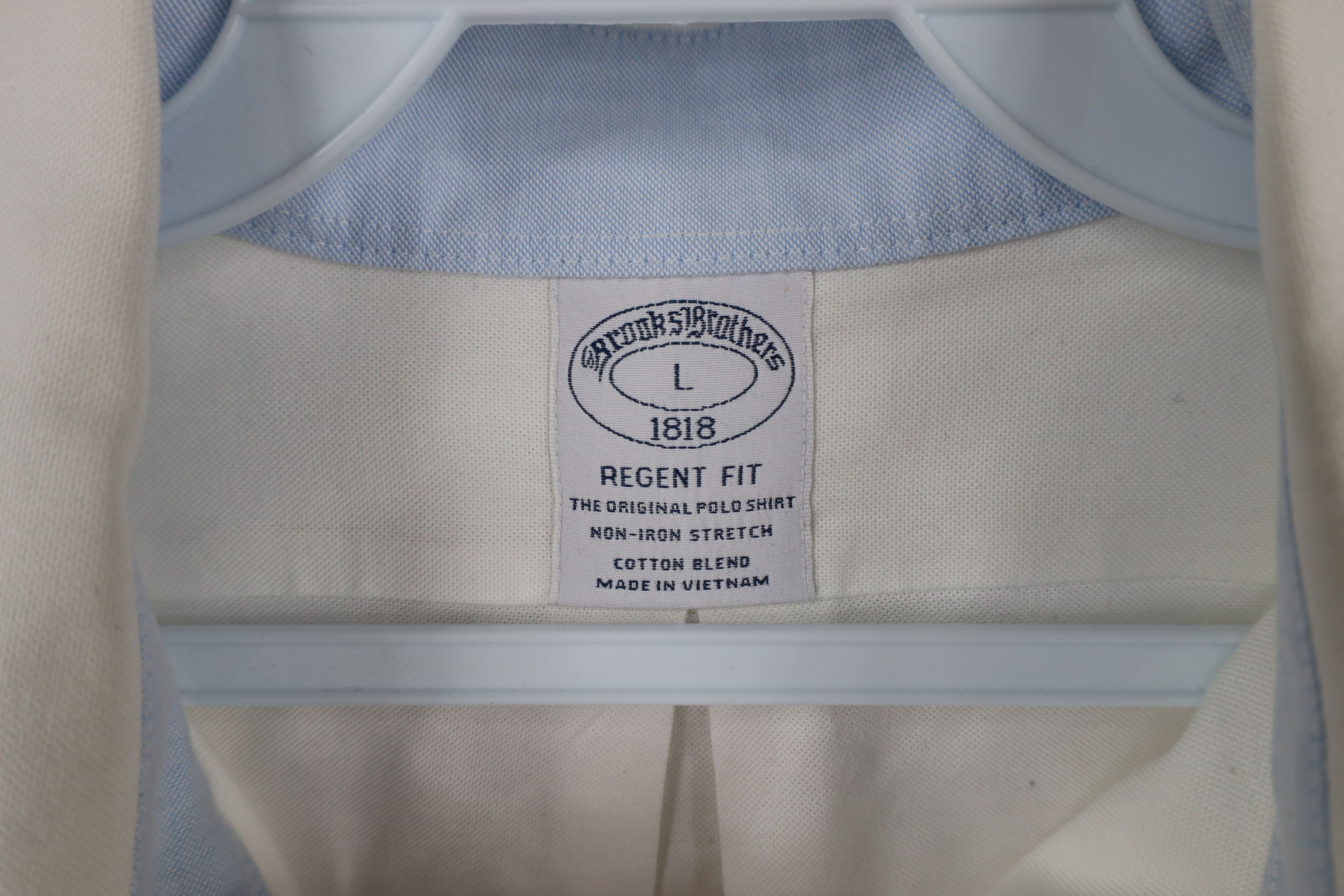 Brooks Brothers × Vintage Vintage Brooks Brothers Non Iron Stretch Button Down Shirt Size US L / EU 52-54 / 3 - 7 Thumbnail