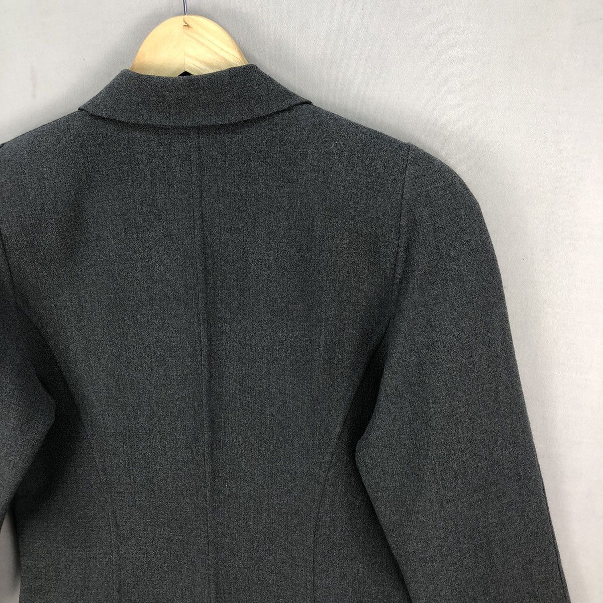 Hiroko Koshino Homme Vintage 00’s EmilToh Mink Fur 4 Pocket Blazer Jacket Size S / US 4 / IT 40 - 11 Thumbnail