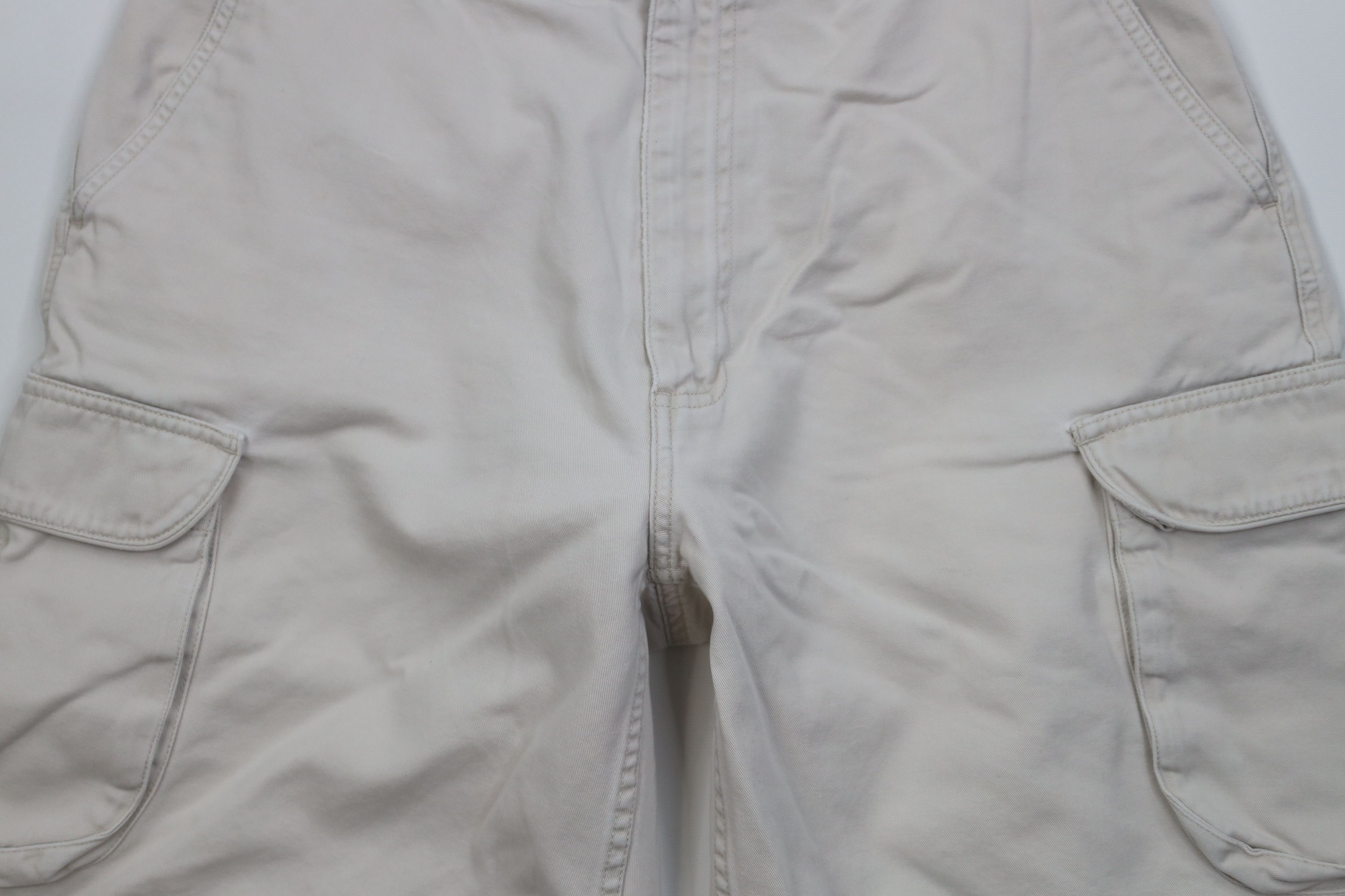 Ralph Lauren Vintage 90s Ralph Lauren Chino Cargo Shorts Stone Beige Size US 32 / EU 48 - 3 Thumbnail