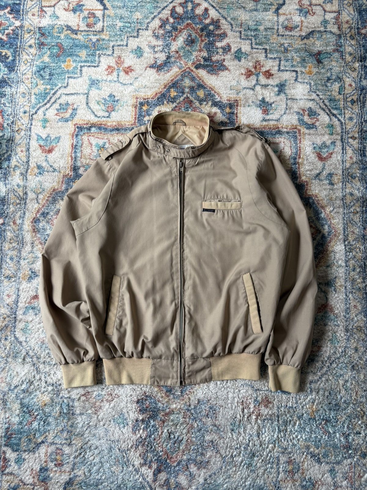 Vintage Vintage 80s Rally Express Zip-up Light Jacket Medium Size US M / EU 48-50 / 2 - 1 Thumbnail