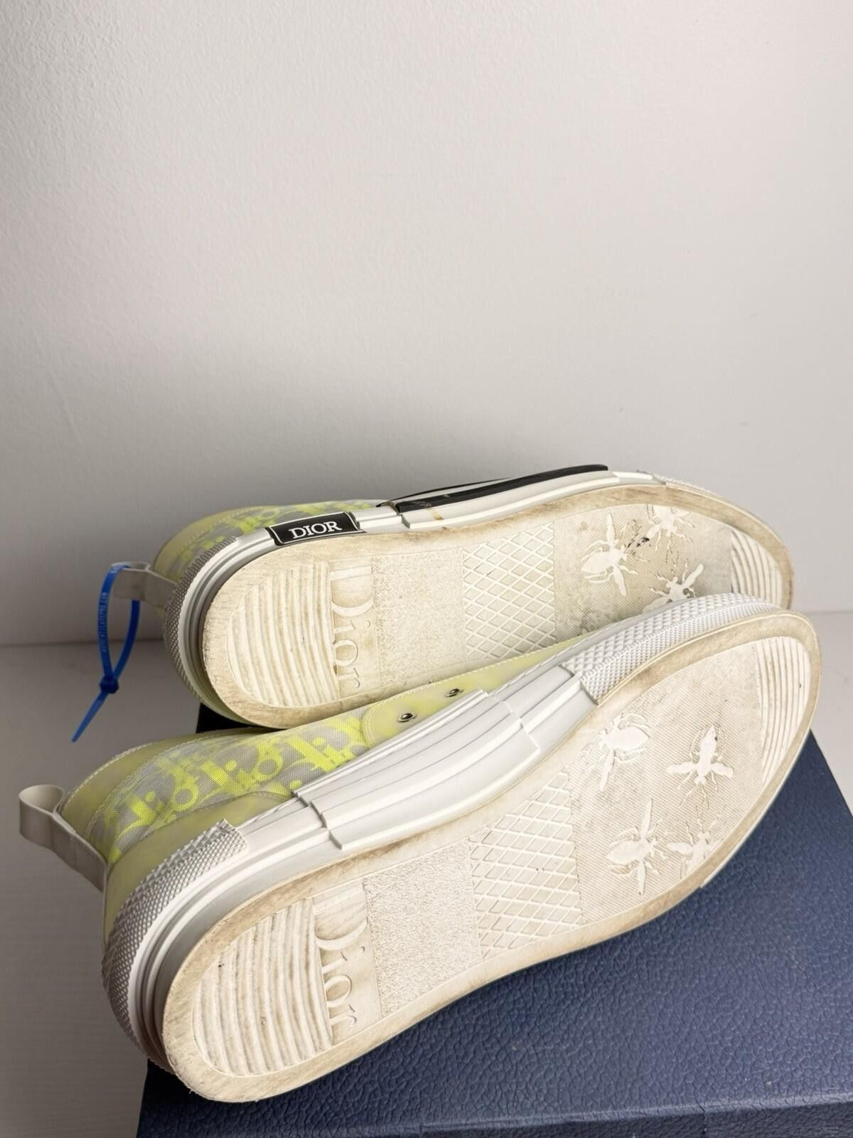 Dior Dior B23 High-Top Sneakers Oblique Canvas SZ 44 (US 11) Size US 11 / EU 44 - 6 Thumbnail