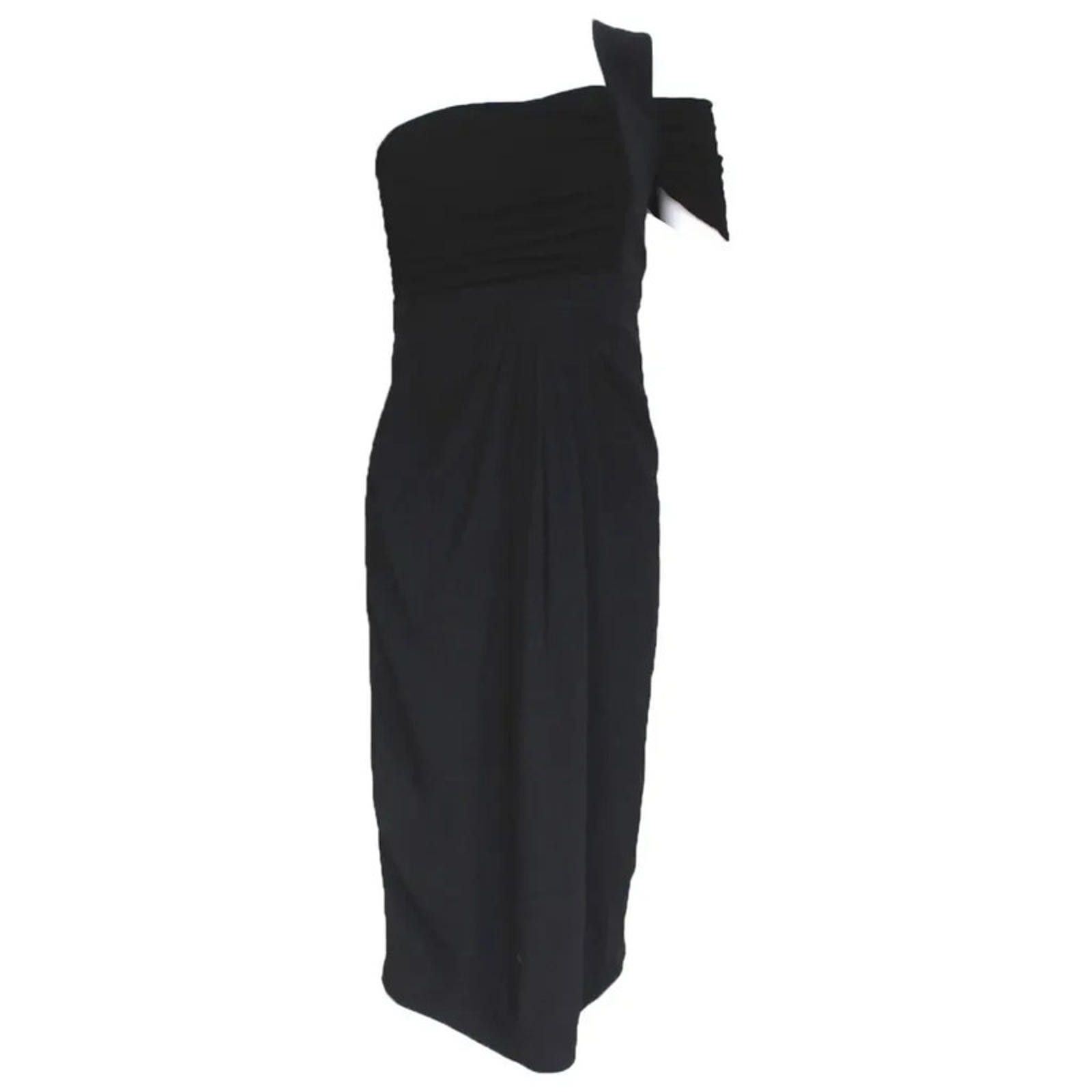 Other Proenza Schouler One-shoulder crepe and jersey dress 2 UK 6 Size XS / US 0-2 / IT 36-38 - 2 Thumbnail