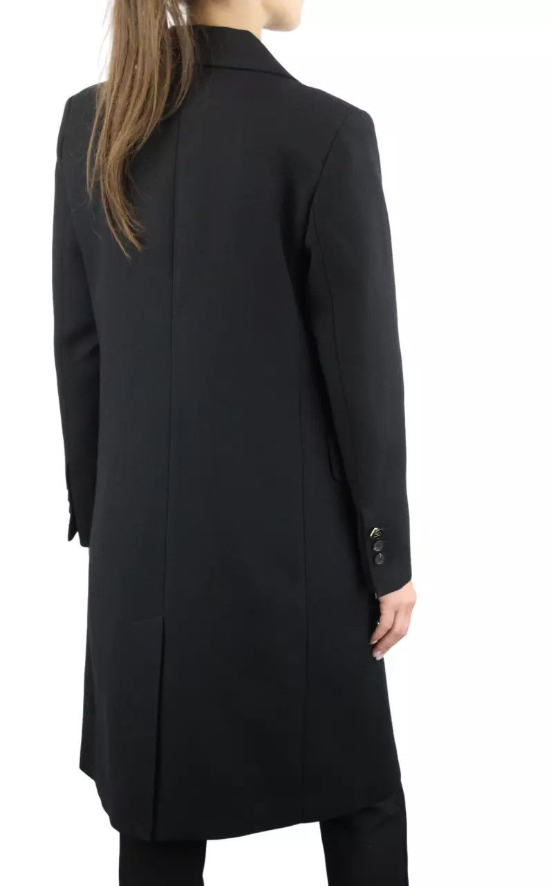 Sandro SANDRO Gulian Coat Women's EU 36 Wool Blend Double Breasted Size S / US 4 / IT 40 - 2 Thumbnail
