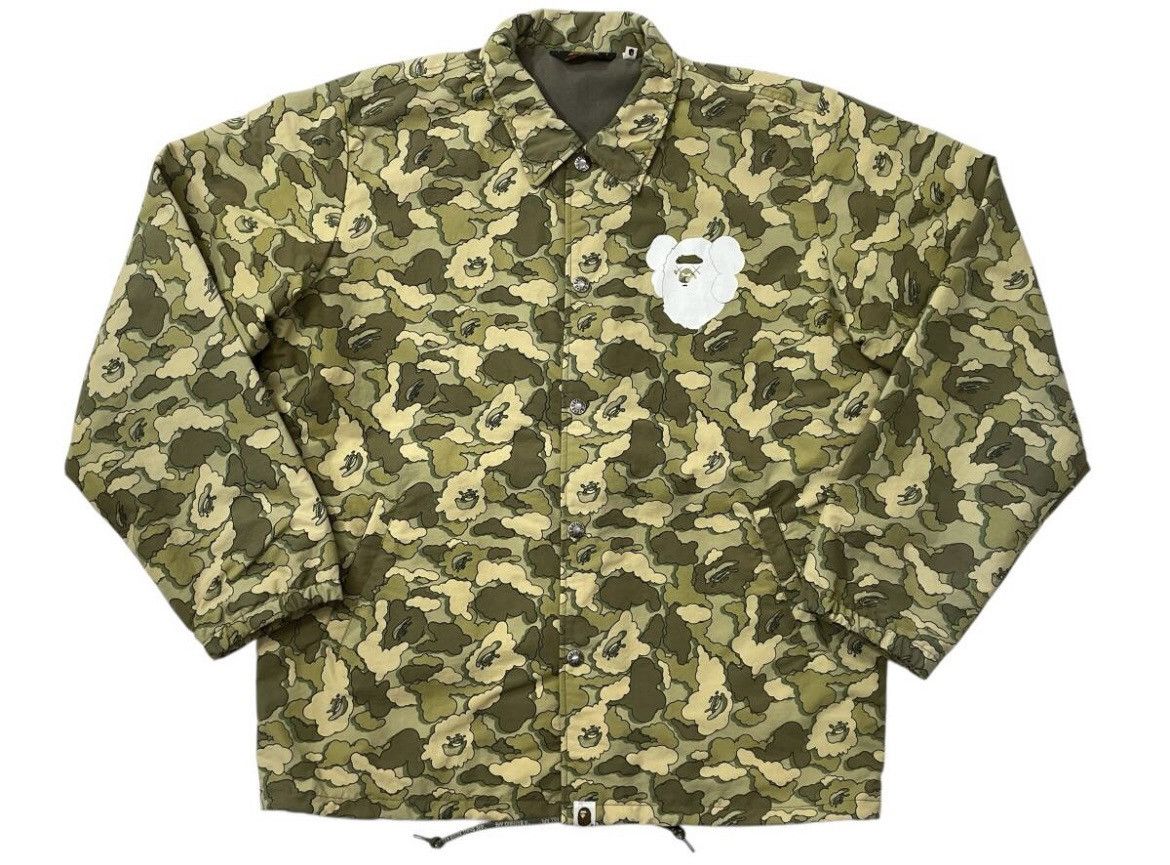 Bape × Kaws VERY RARE OG A BATHING APE X KAWS CLOUD CAMO COACH JACKET Size US M / EU 48-50 / 2 - 1 Thumbnail