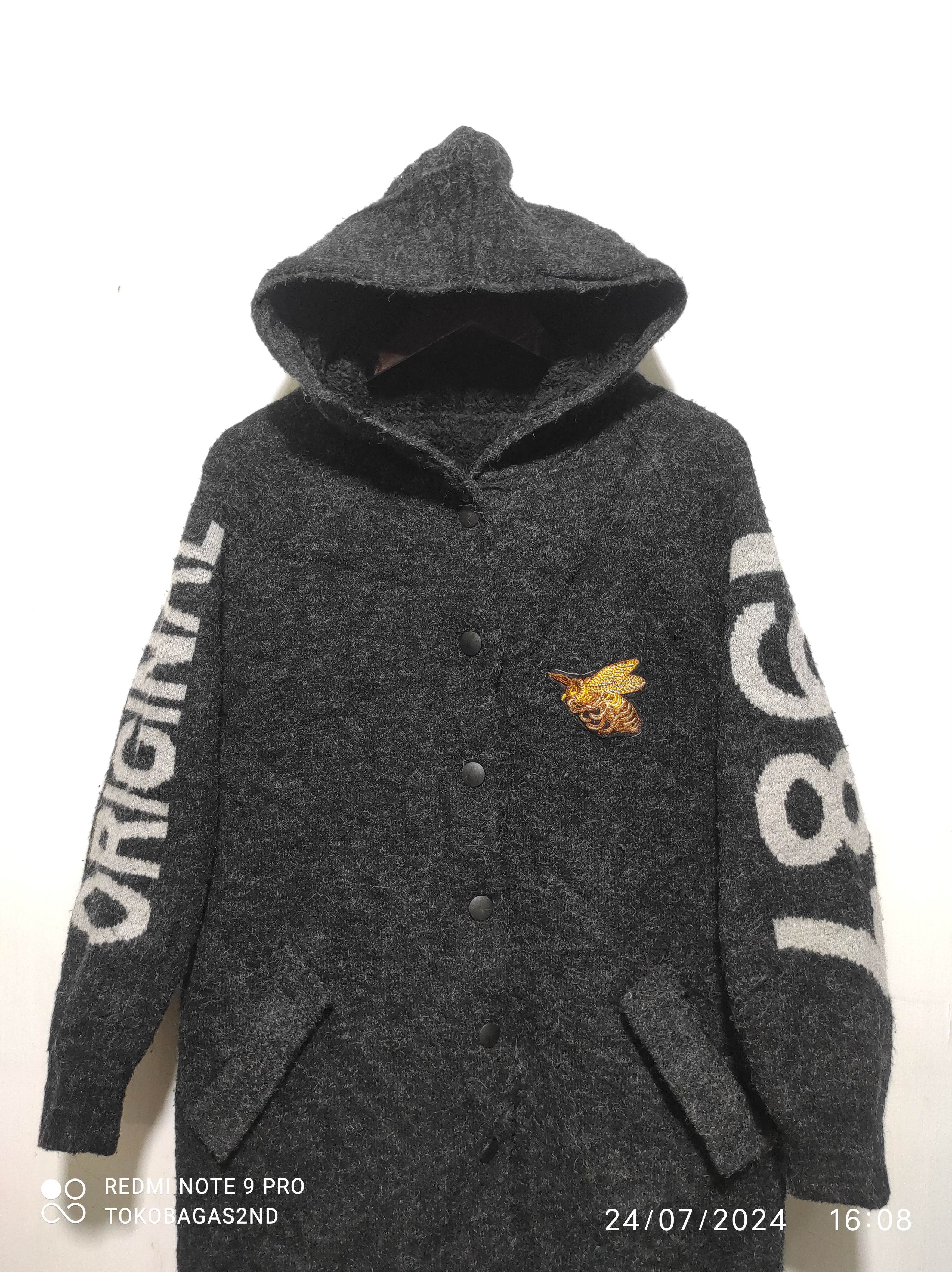 Hysteric Glamour Original 1987 Do Not Bother Me Wool Long Jacket Size US M / EU 48-50 / 2 - 3 Thumbnail