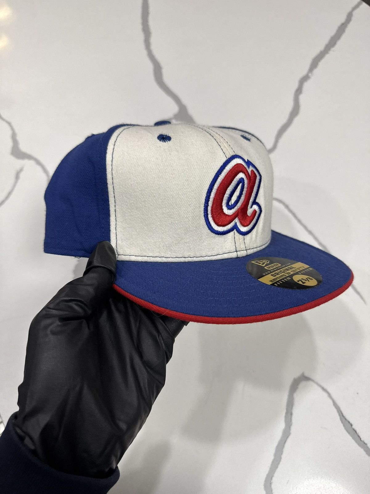 New Era Vintage Atlanta’s Braves New Era Fitted Baseball Cap Size ONE SIZE - 3 Thumbnail