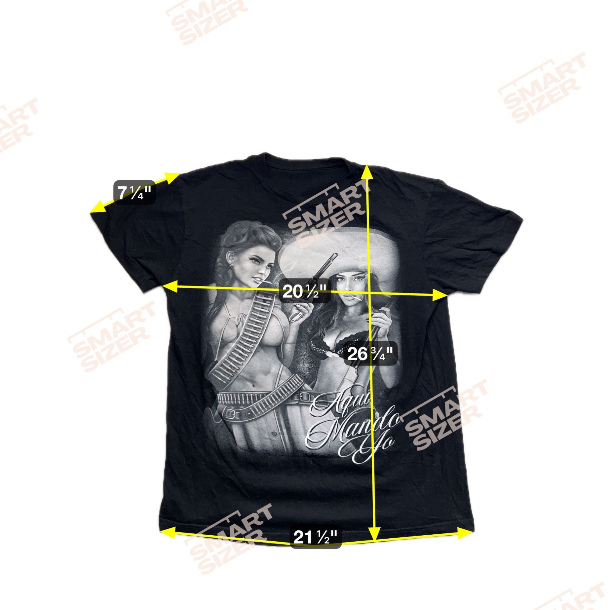 Other Aqui Mando Yo Bandito Gangster Lrg T-Shirt Shirt Size US L / EU 52-54 / 3 - 5 Thumbnail