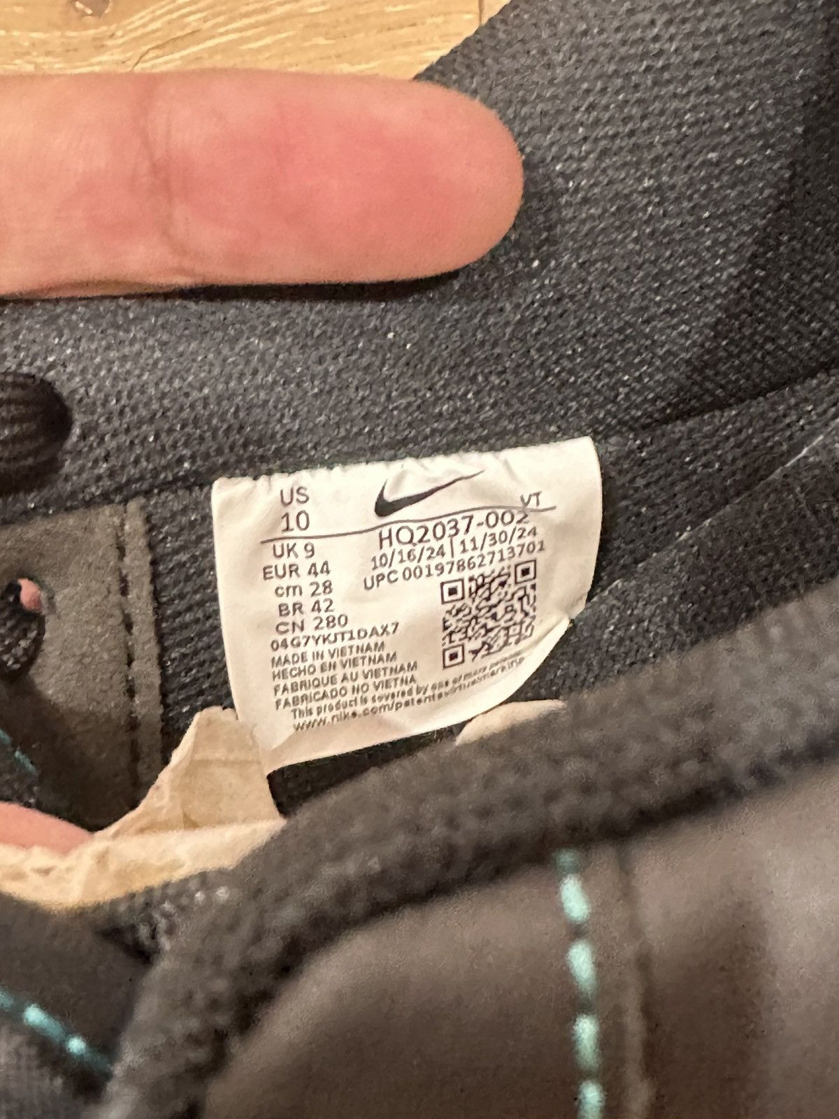 Nike Air Force 1 ‘UnTiffany Blue’ Size US 10 / EU 43 - 9 Thumbnail