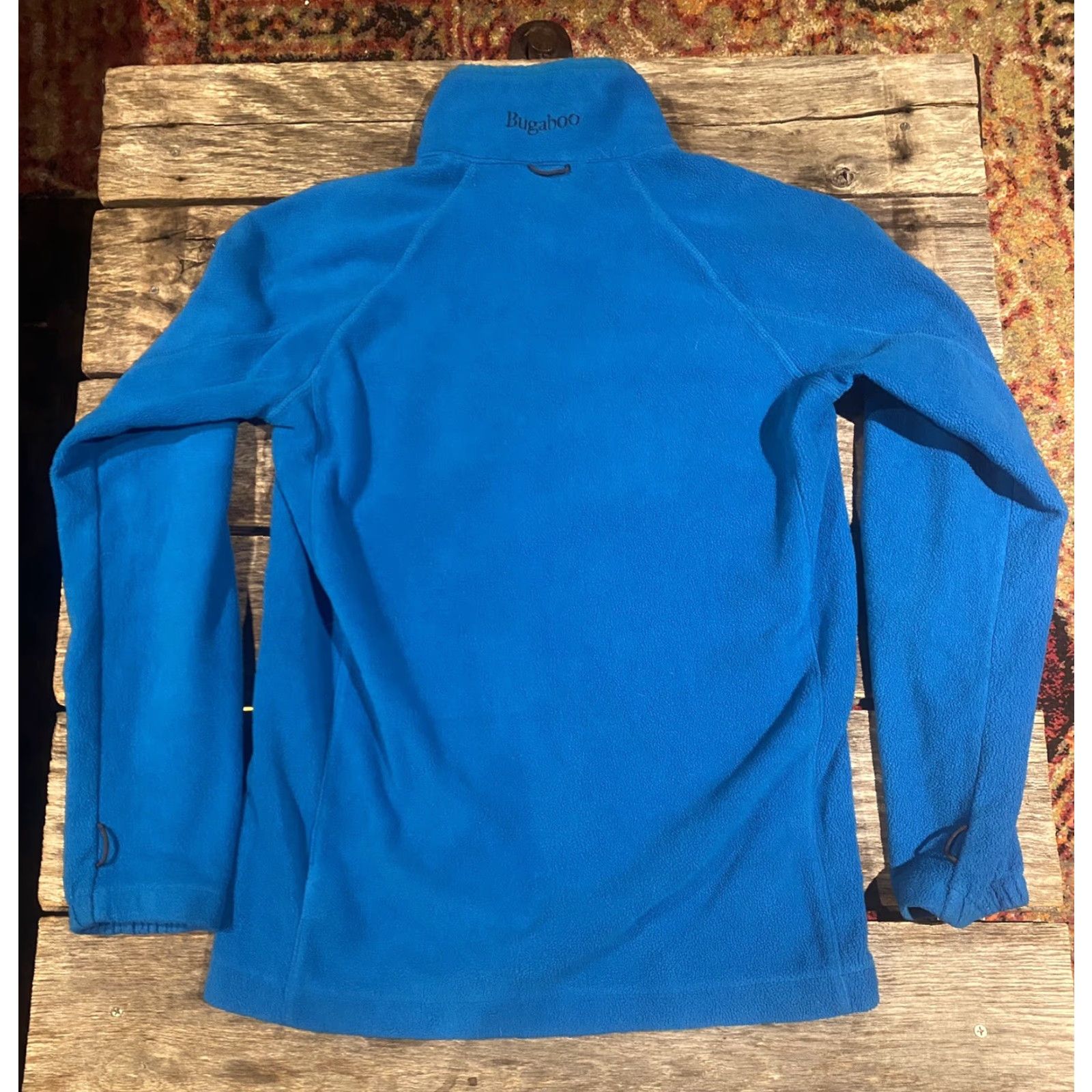 Vintage VINTAGE Columbia Jacket Blue Fleece Full Zip Interchangable Bugaboo Womens Large L Regular Green? Size L / US 10 / IT 46 - 3 Thumbnail