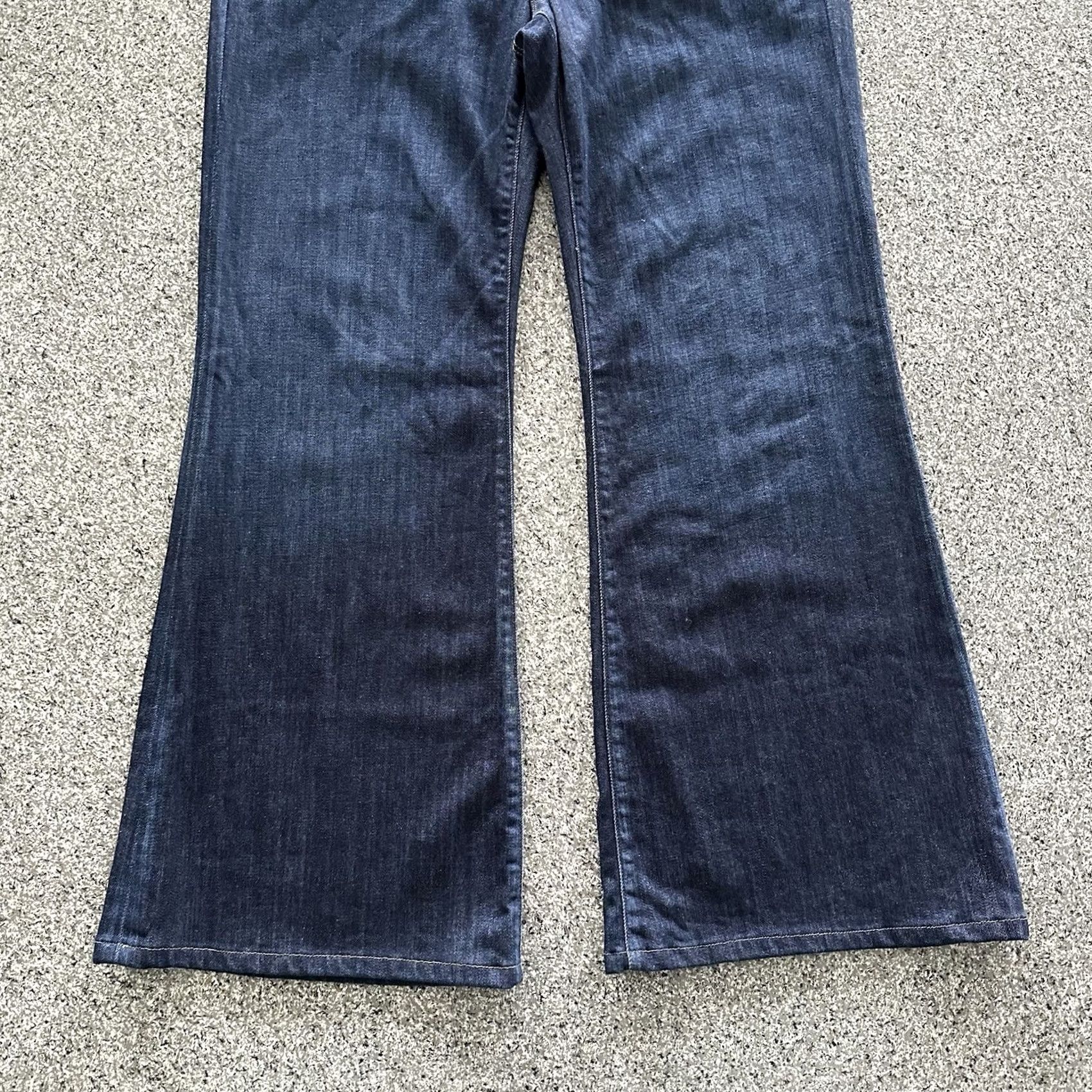Gap Gap 1969 High Rise Flare Jeans Women’s Size 32 Dark Wash Stretch Denim Blue 1969 Gap Jeans Womens Size 32 Flare Size 24" / US 00 / IT 34 - 3 Thumbnail