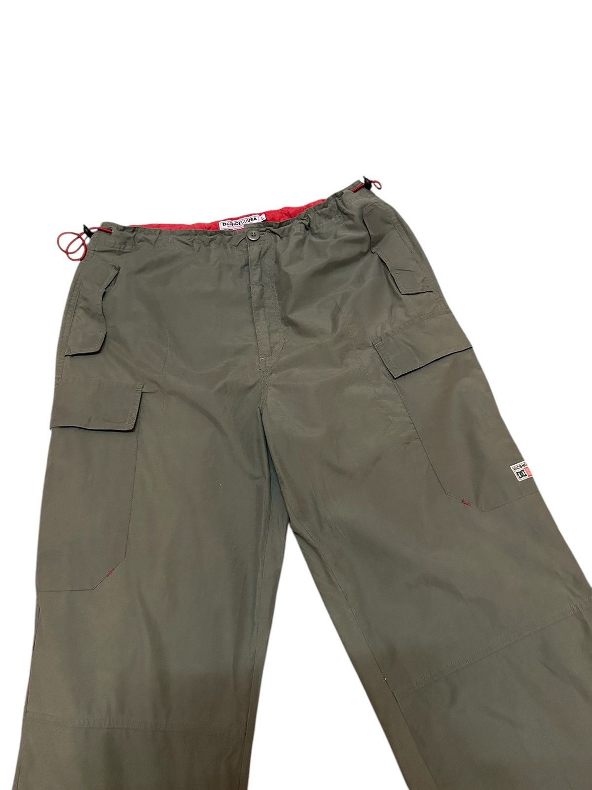 DC × Vintage Vintage 00s Dc Shoe Co Usa Light Pants Size US 36 / EU 52 - 3 Thumbnail