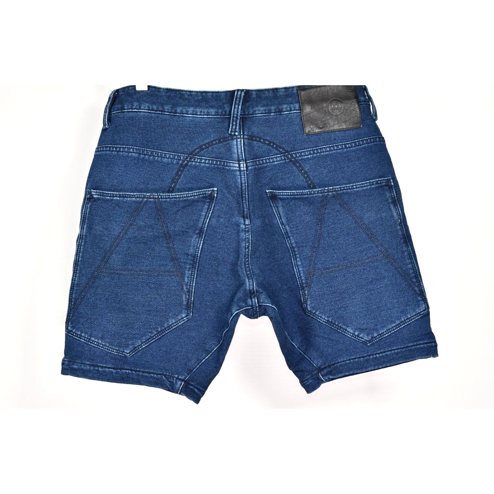 G-Star G-Star RAW A CROTCH SWEAT 1/2 Men's Denim Shorts Size US 31 - 3 Thumbnail