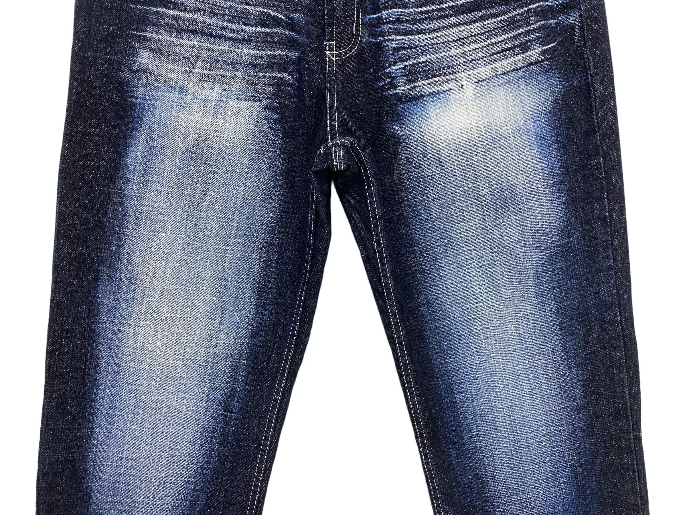 Japanese Brand Jacko Acid Wash Baggy Jeans Hip Hop Denim Size US 31 - 6 Thumbnail