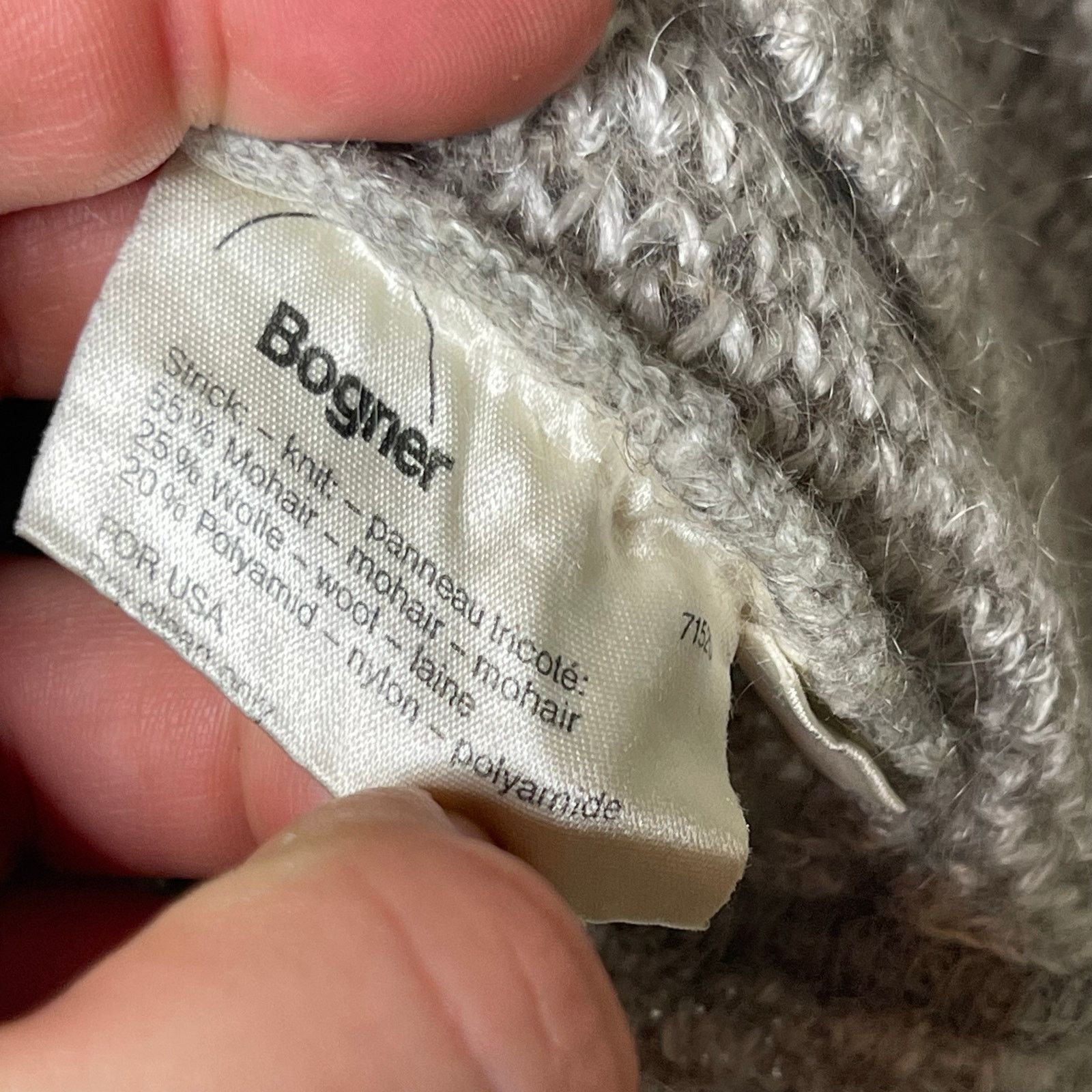 Bogner Bogner mohair wool blend crop cardigan puff sleeve 38 US 6 Size M / US 6-8 / IT 42-44 - 7 Thumbnail