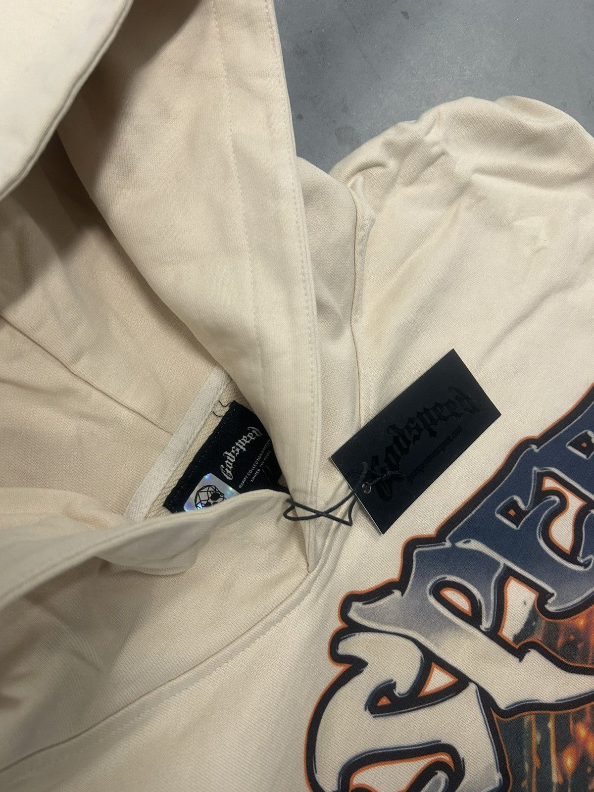 Godspeed Godspeed President R.O.R. Cream Pullover Hoodie Brand New Size US XL / EU 56 / 4 - 3 Thumbnail