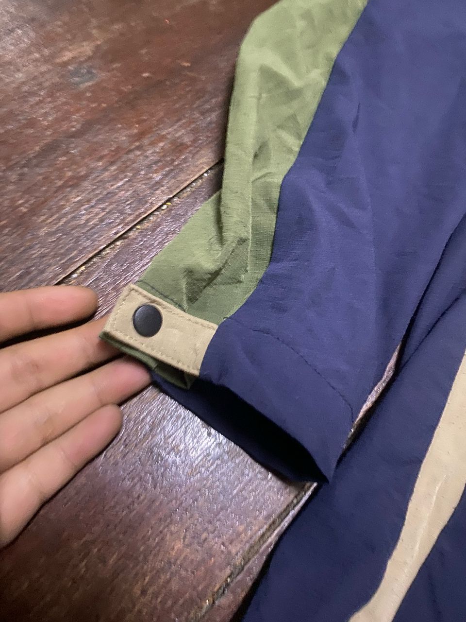 Other Travel shell multicolor snap button jacket by fieldcore Size US L / EU 52-54 / 3 - 7 Thumbnail