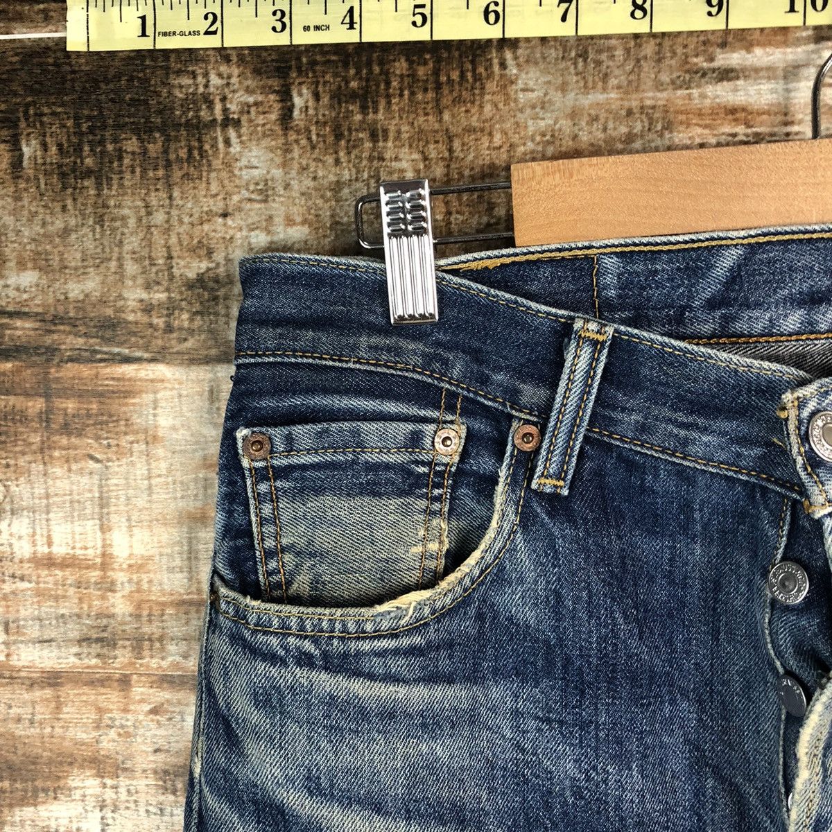 Levi's 501 Levis Blue Distressed ripped Denim Pants #A1443 Size US 30 / EU 46 - 7 Thumbnail