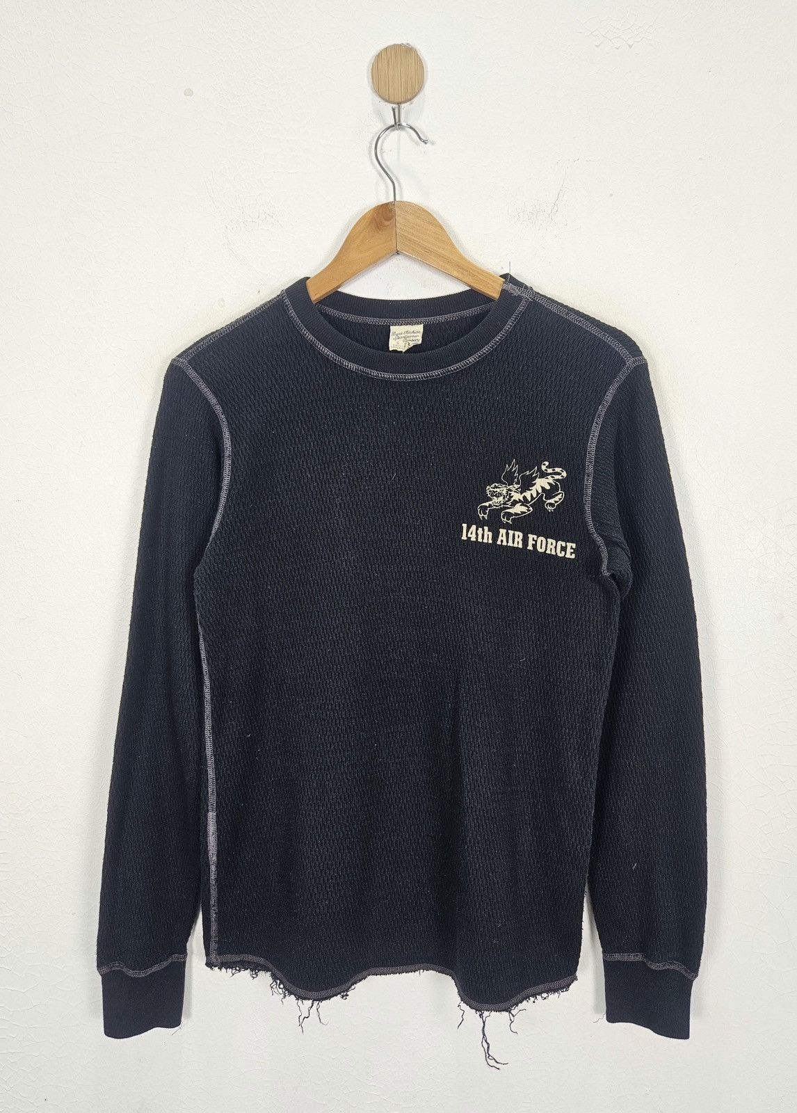 Buzz Rickson's Buzz Rickson 14th Air Force waffle thermal Shirt Size US S / EU 44-46 / 1 - 1 Thumbnail
