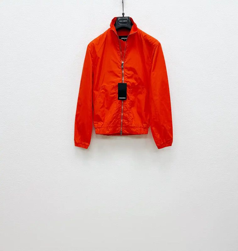 Dsquared2 DSQUARED2 Orange Long Sleeve Lightweight Jacket 0089 Size US XS / EU 42 / 0 - 1 Thumbnail