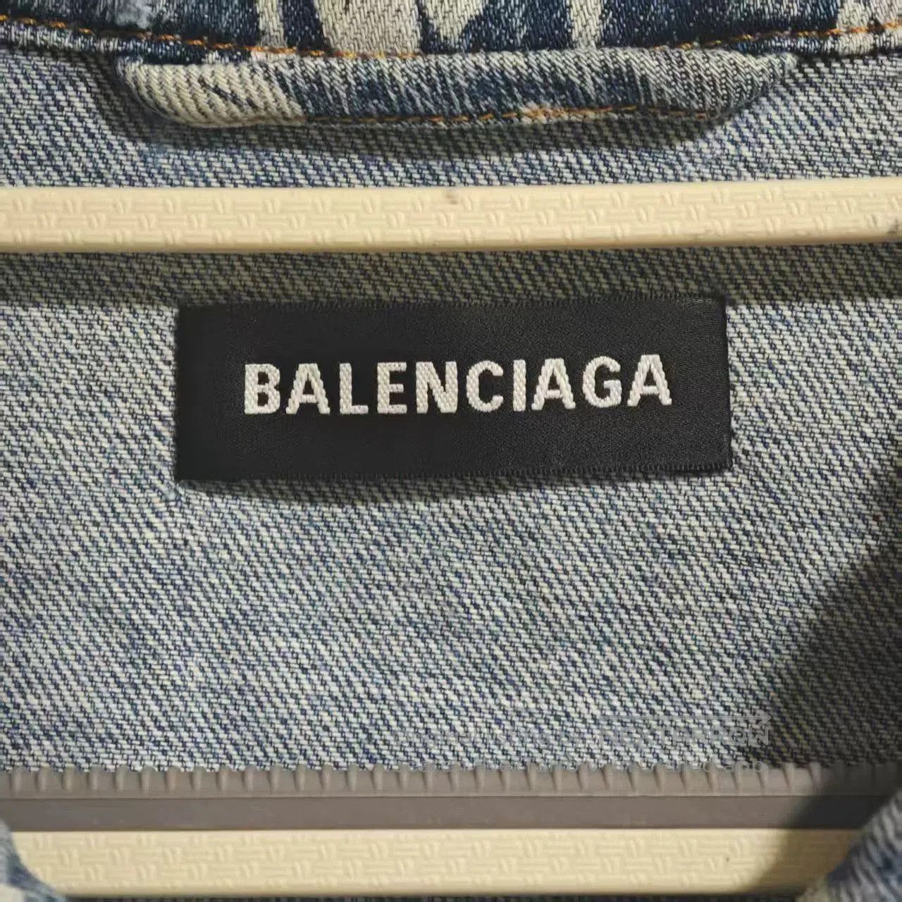 Balenciaga Balenciaga Blue Denim Jacket. Size US L / EU 52-54 / 3 - 3 Thumbnail