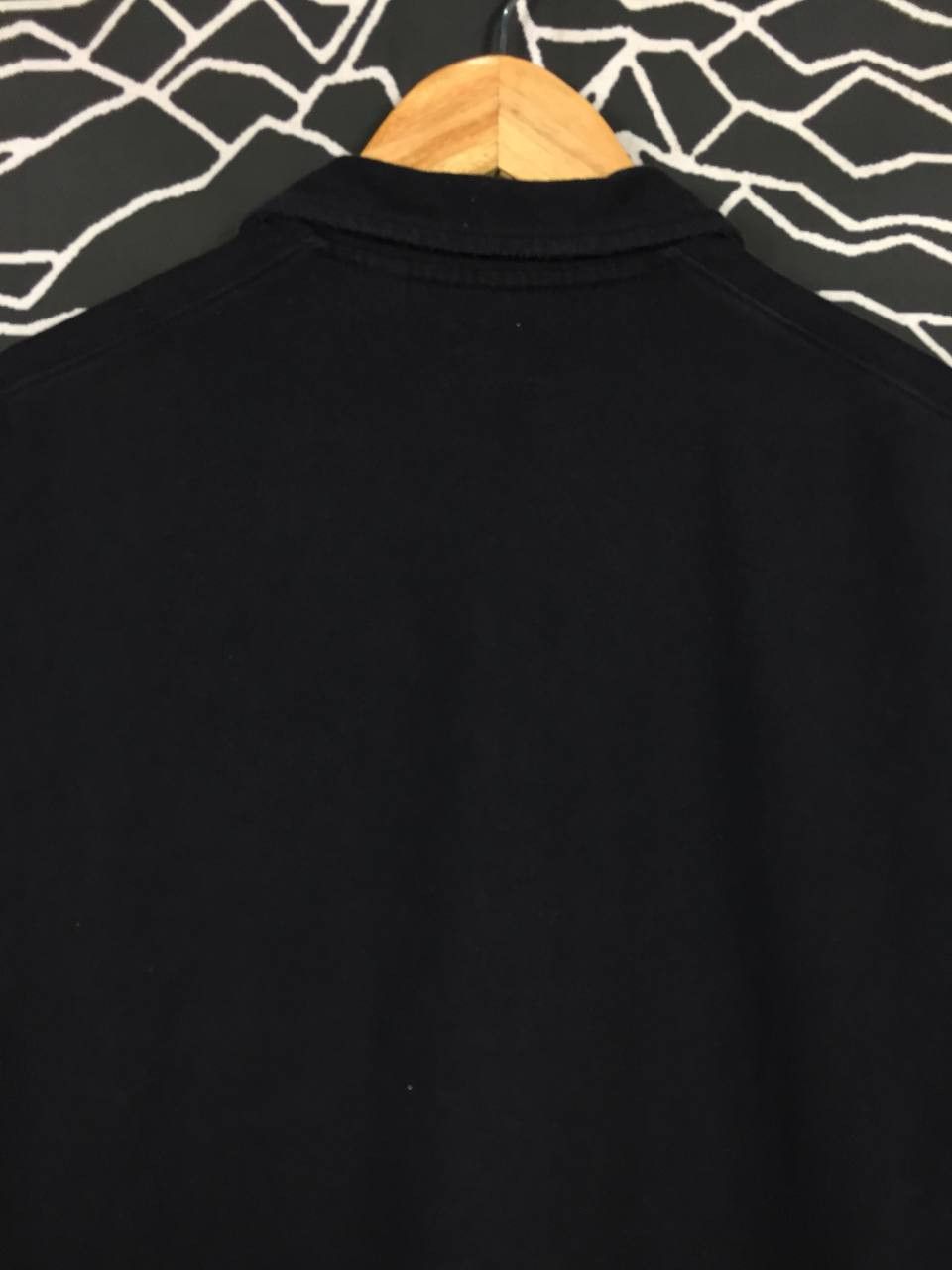 Engineered Garments × Uniqlo Engineered Garments x Uniqlo Solid Black Collar Polo Tee Size US M / EU 48-50 / 2 - 6 Thumbnail