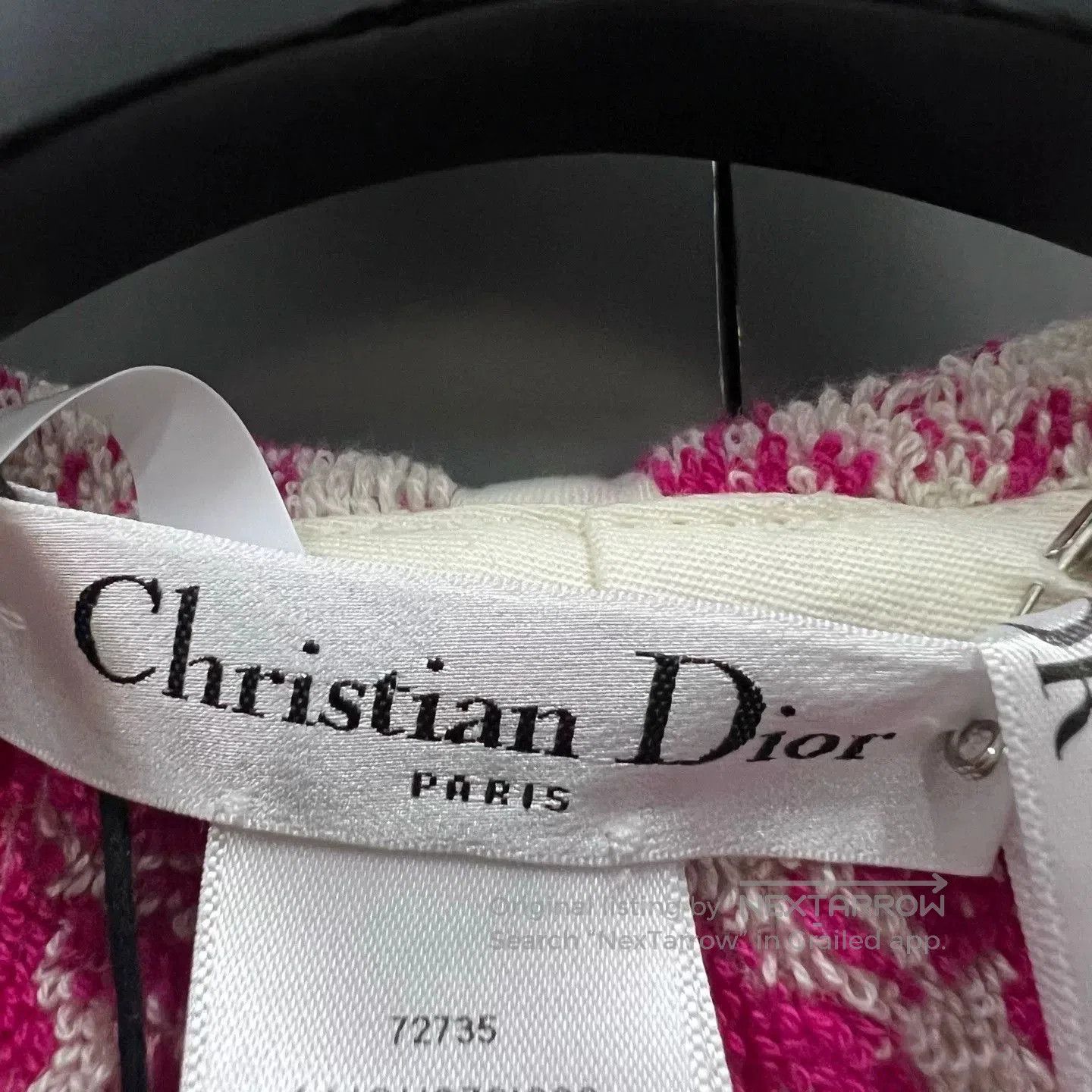Dior dior pink printed hooded cape. Size XXS / US 00 / IT 34 - 3 Thumbnail